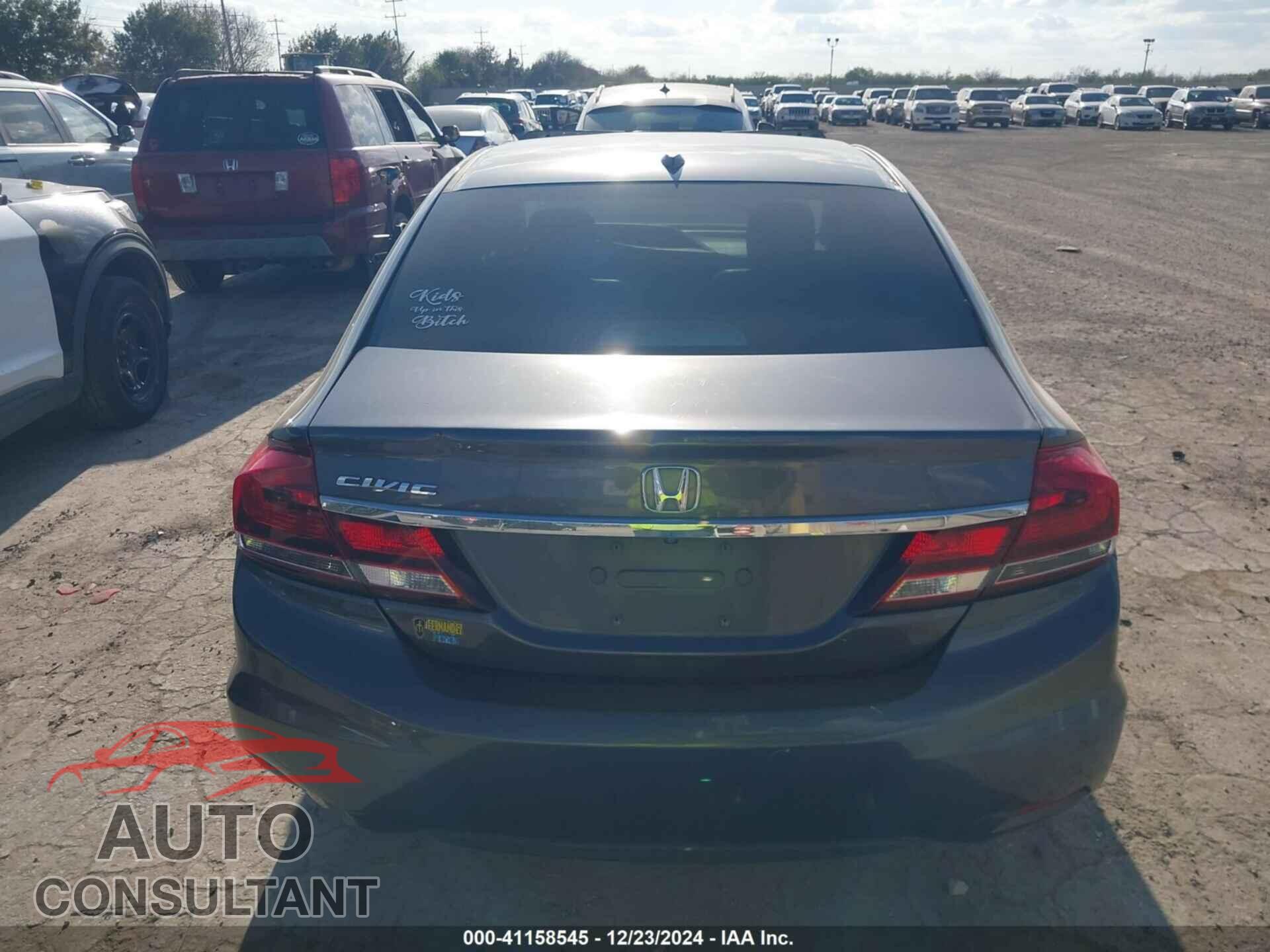 HONDA CIVIC 2015 - 19XFB2F97FE074697