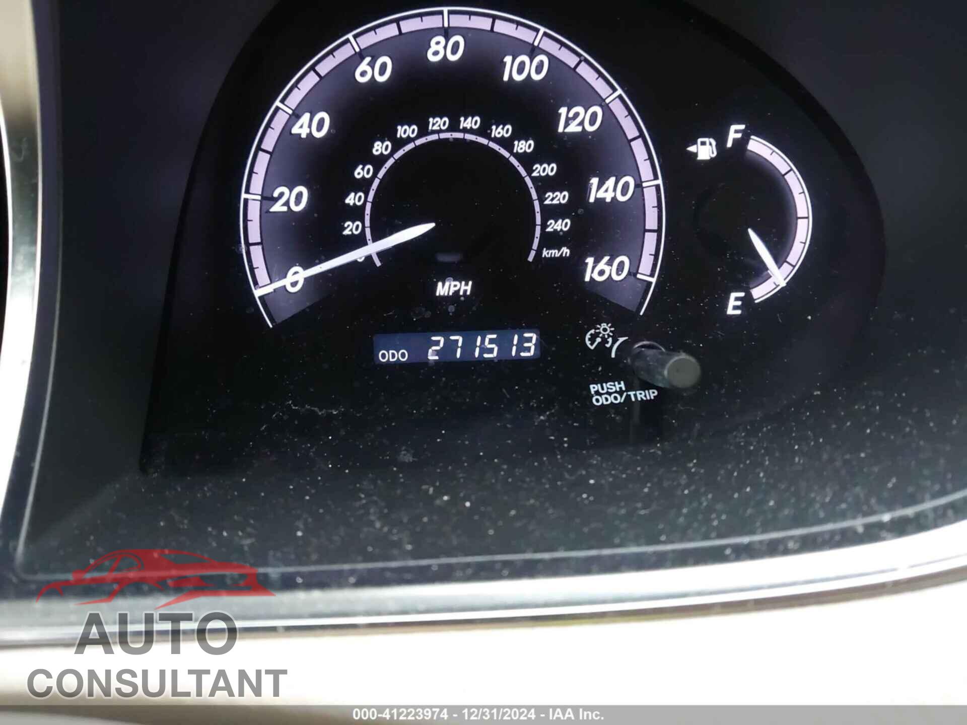 TOYOTA AVALON 2012 - 4T1BK3DB6CU440927