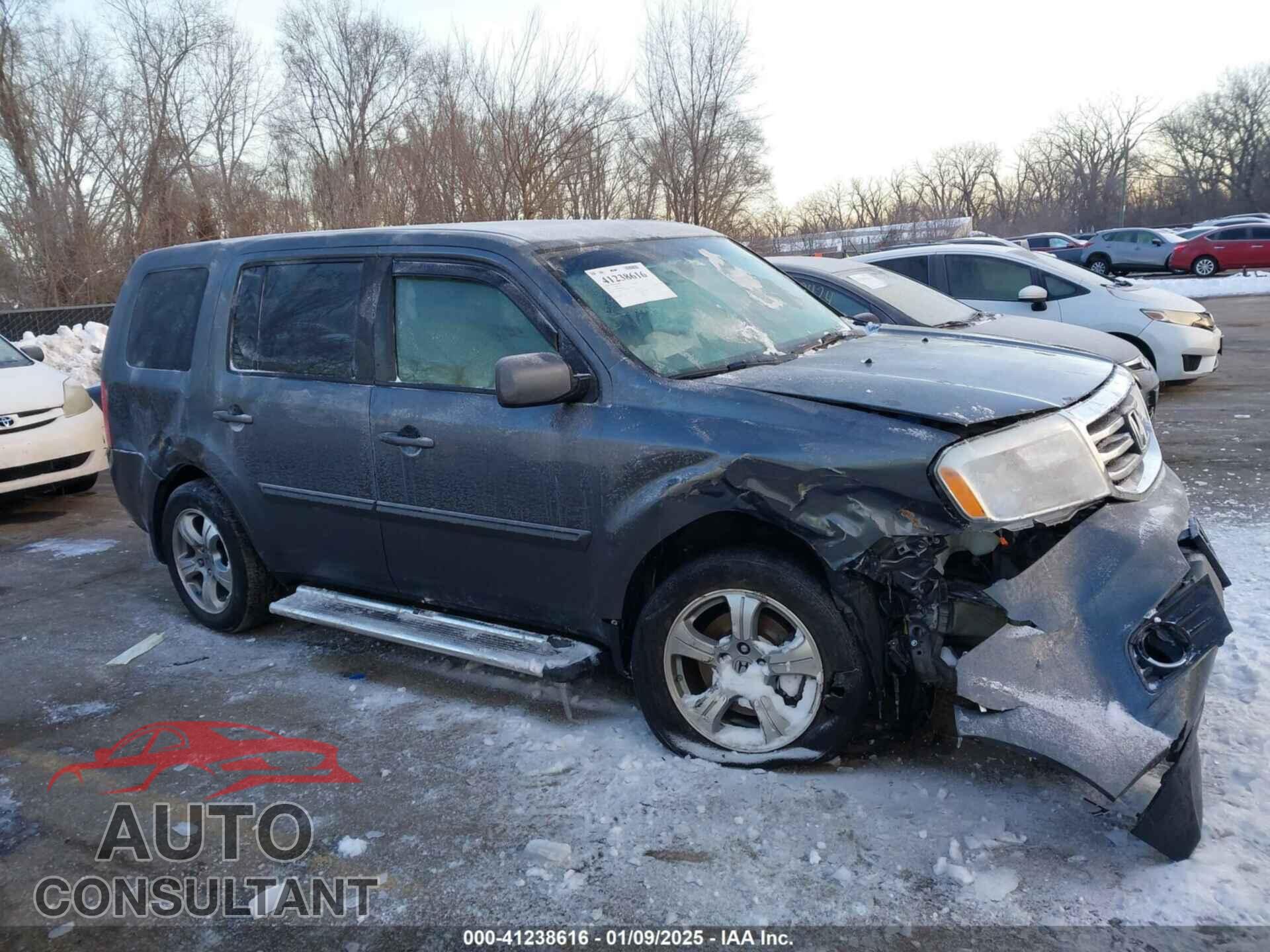 HONDA PILOT 2012 - 5FNYF4H60CB027058