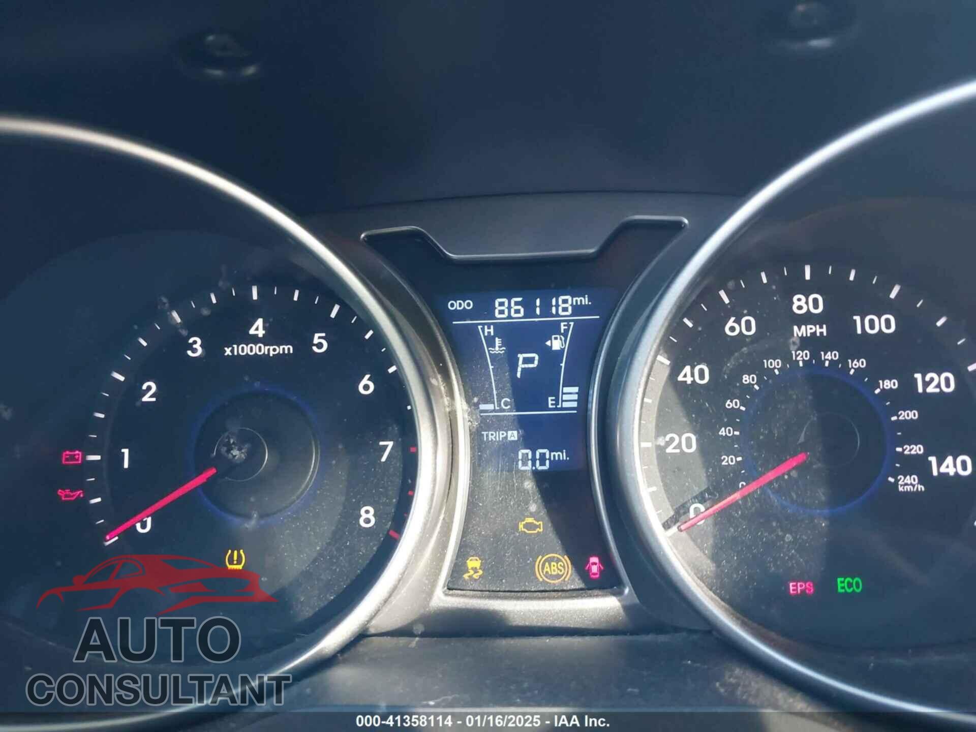 HYUNDAI VELOSTER 2013 - KMHTC6AD2DU109255