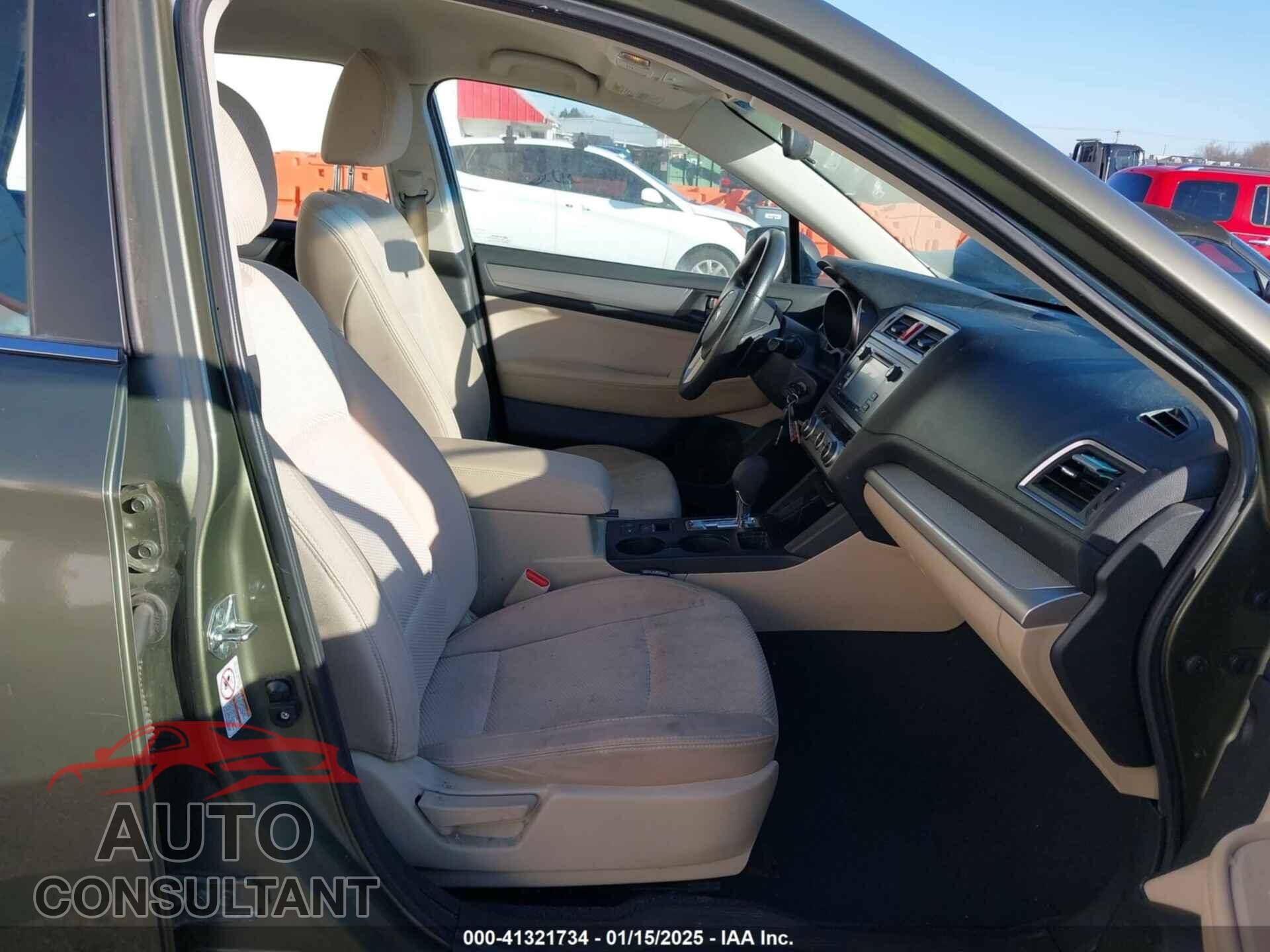 SUBARU OUTBACK 2015 - 4S4BSAAC5F3314425