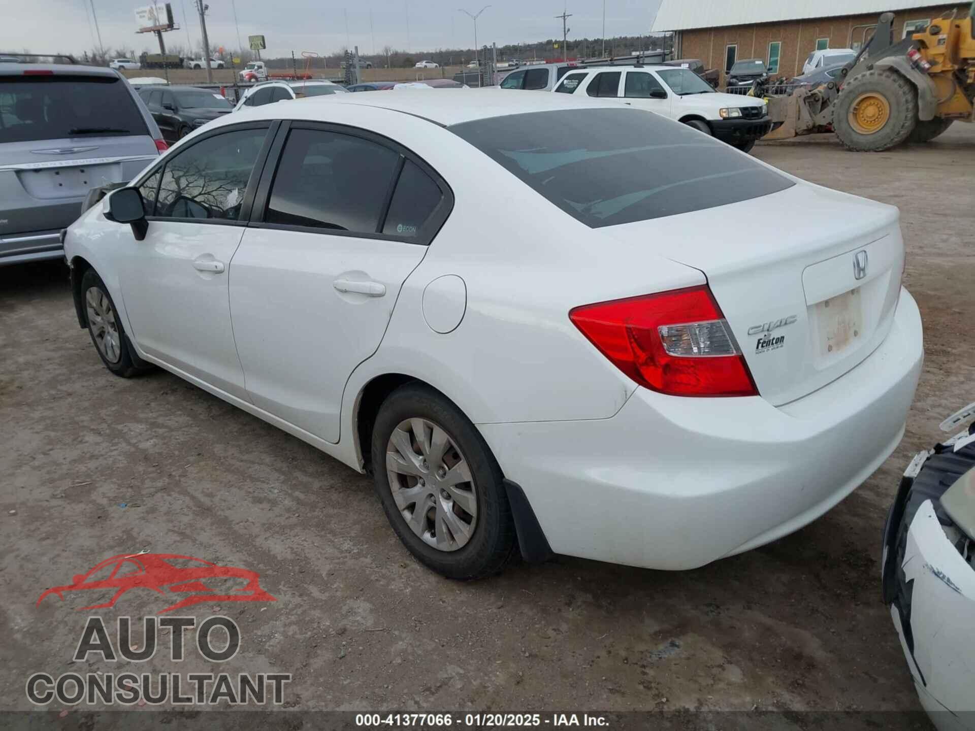 HONDA CIVIC 2012 - 2HGFB2F53CH607403