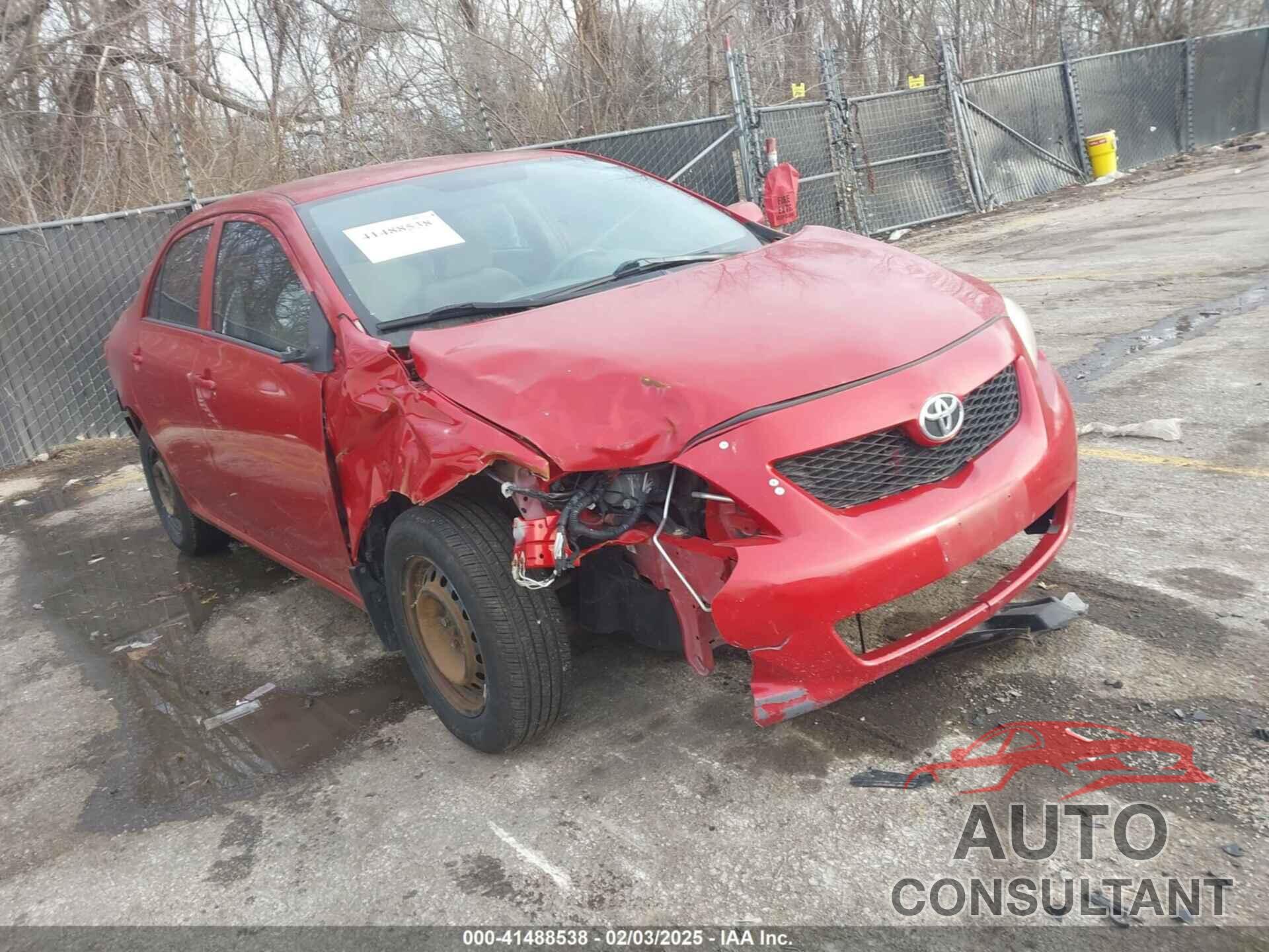 TOYOTA COROLLA 2010 - 1NXBU4EE9AZ282007