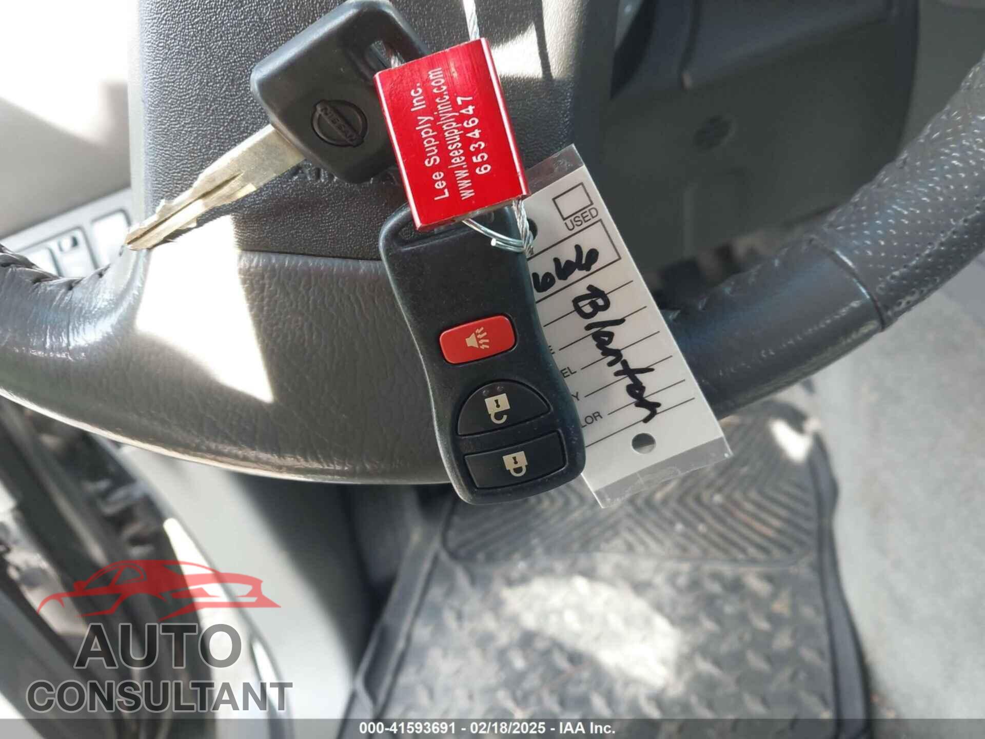 NISSAN FRONTIER 2012 - 1N6AD0EV9CC421258