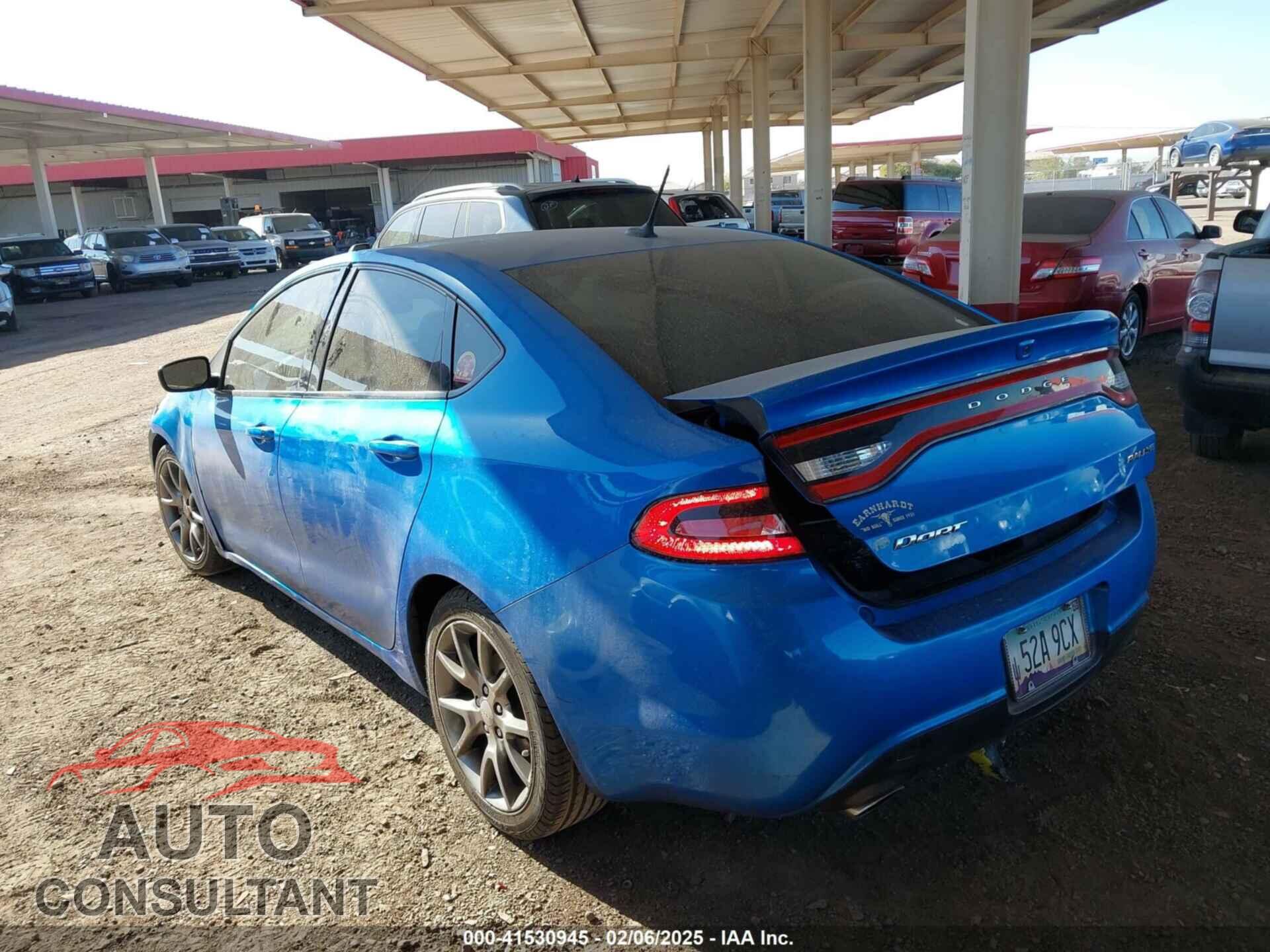 DODGE DART 2015 - 1C3CDFBB3FD181653