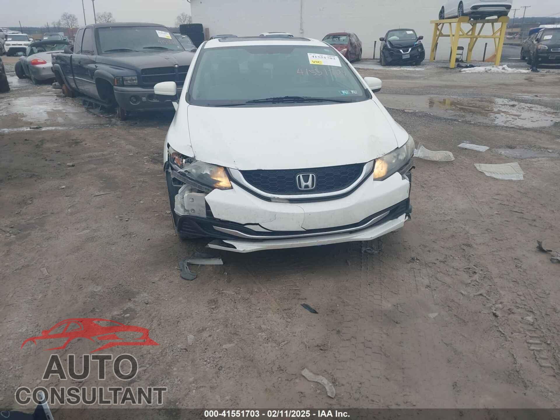 HONDA CIVIC 2014 - 19XFB2F81EE222493