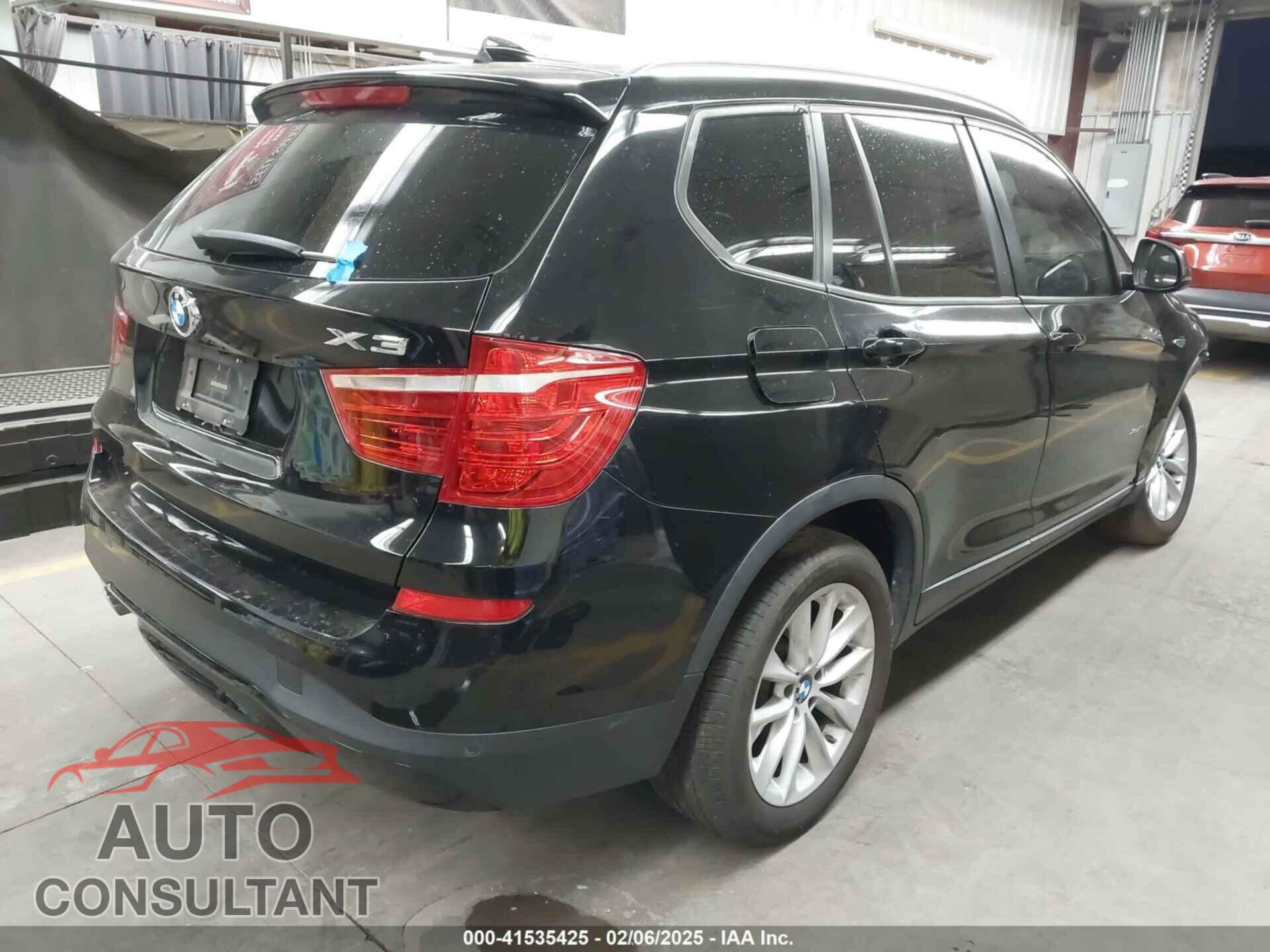 BMW X3 2016 - 5UXWX9C54G0D76469