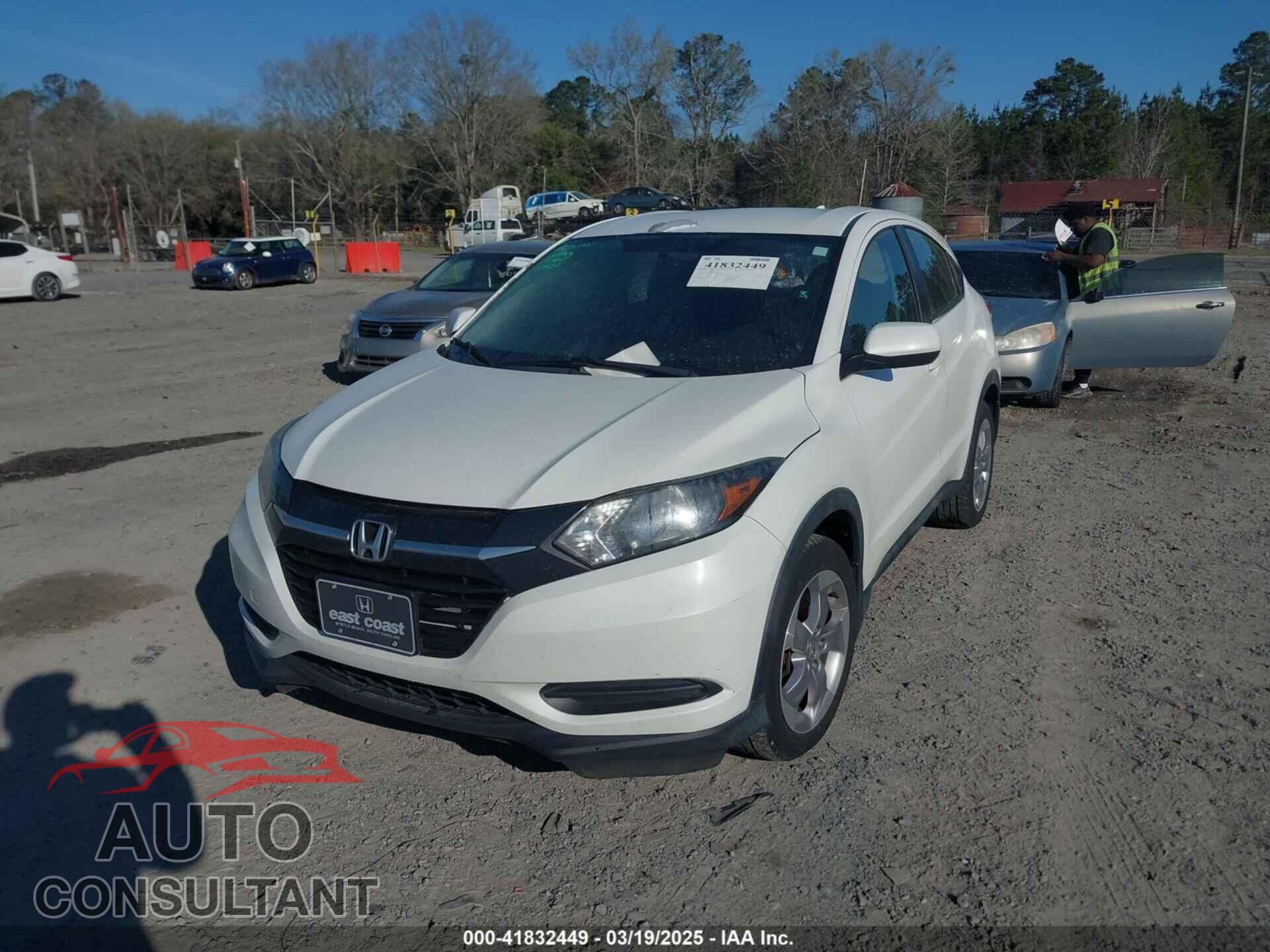 HONDA HR-V 2017 - 3CZRU5G38HM728533