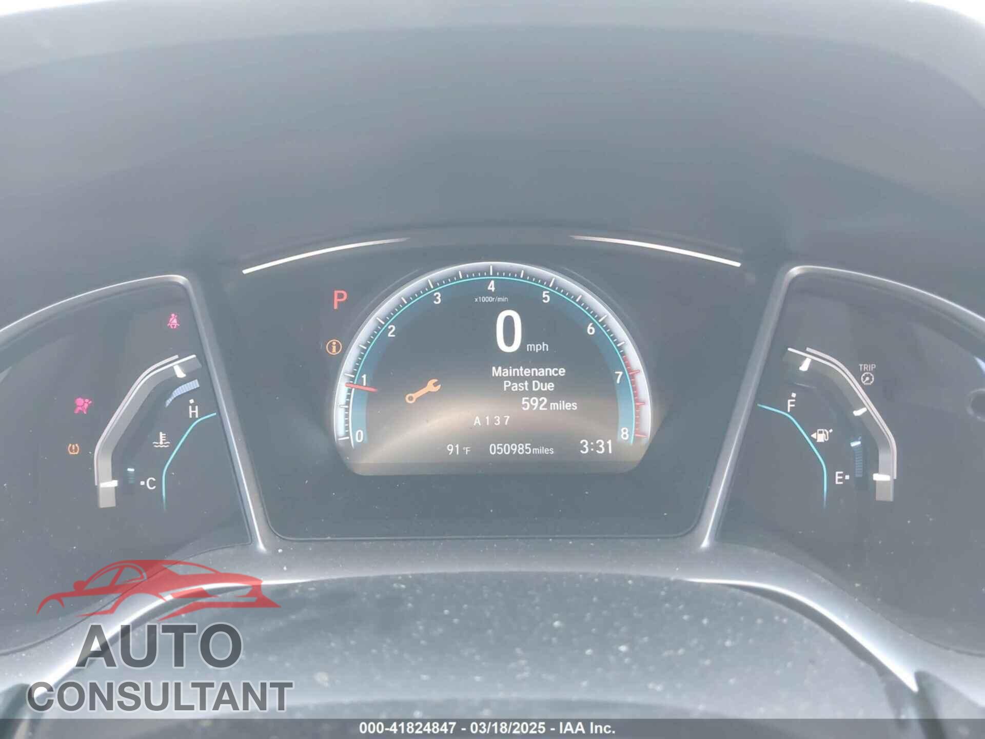 HONDA CIVIC 2016 - 19XFC2F77GE003237