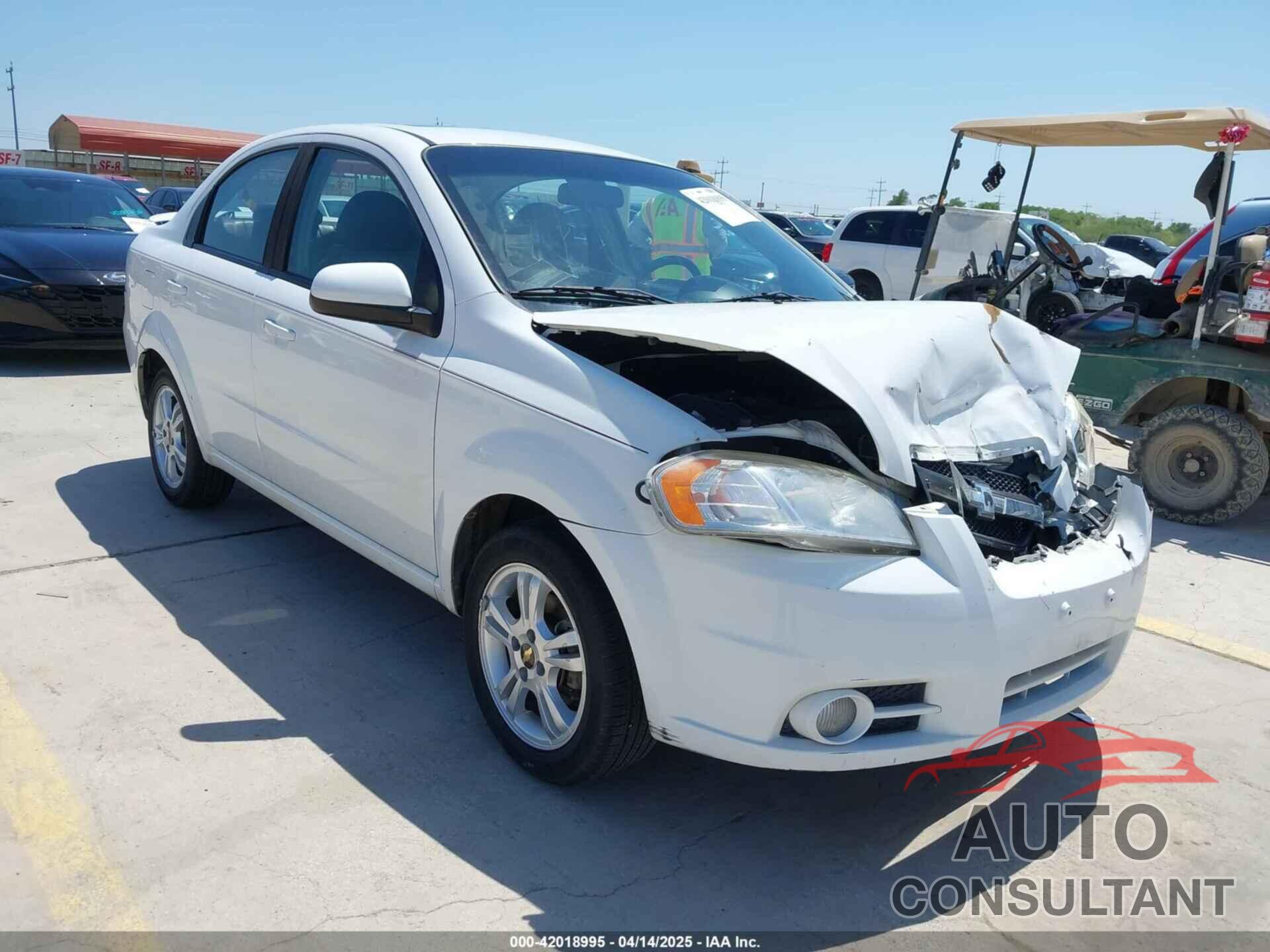 CHEVROLET AVEO 2011 - KL1TG5DE2BB230584