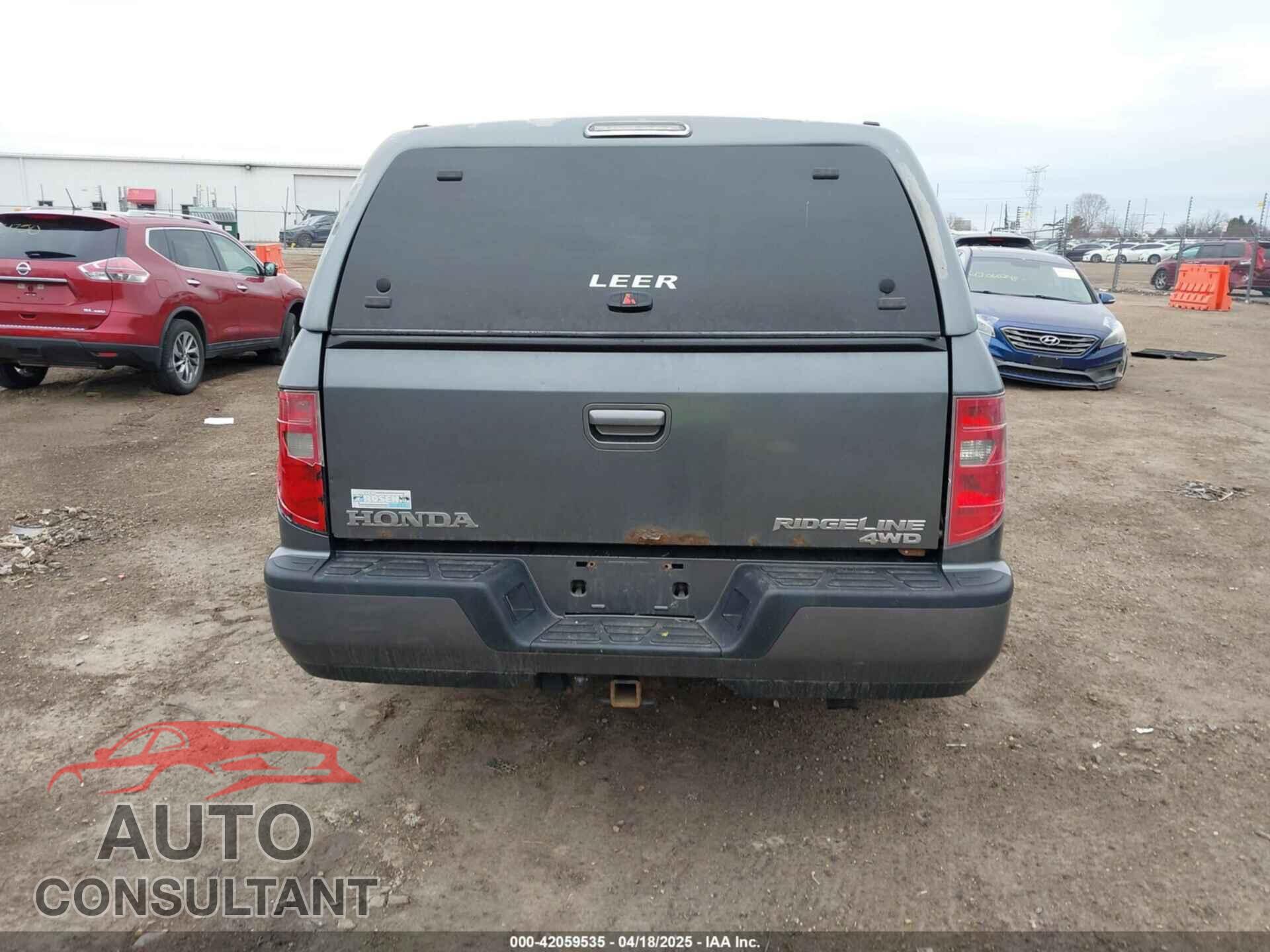 HONDA RIDGELINE 2011 - 5FPYK1F54BB003338