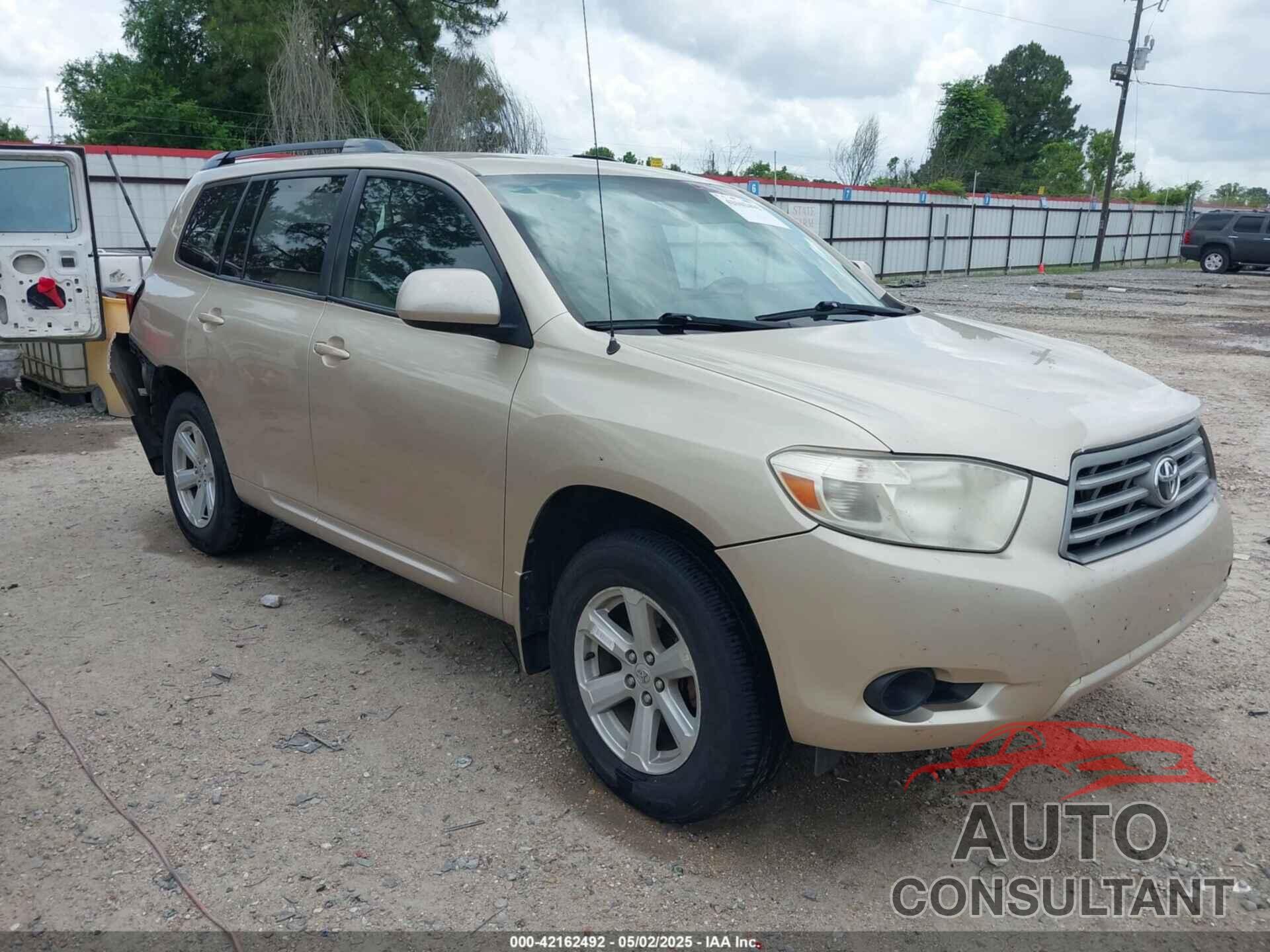 TOYOTA HIGHLANDER 2010 - 5TDZK3EH9AS018030