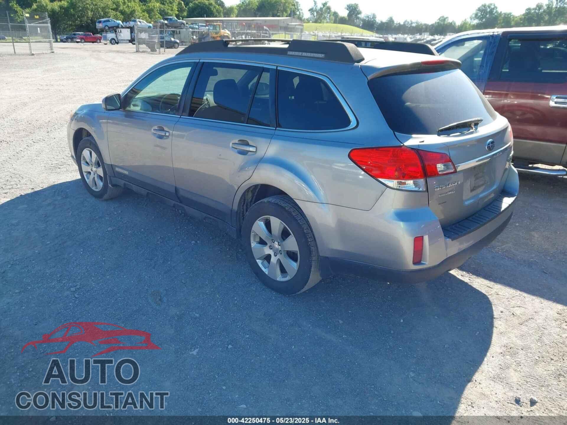 SUBARU OUTBACK 2011 - 4S4BRBCC3B3337257
