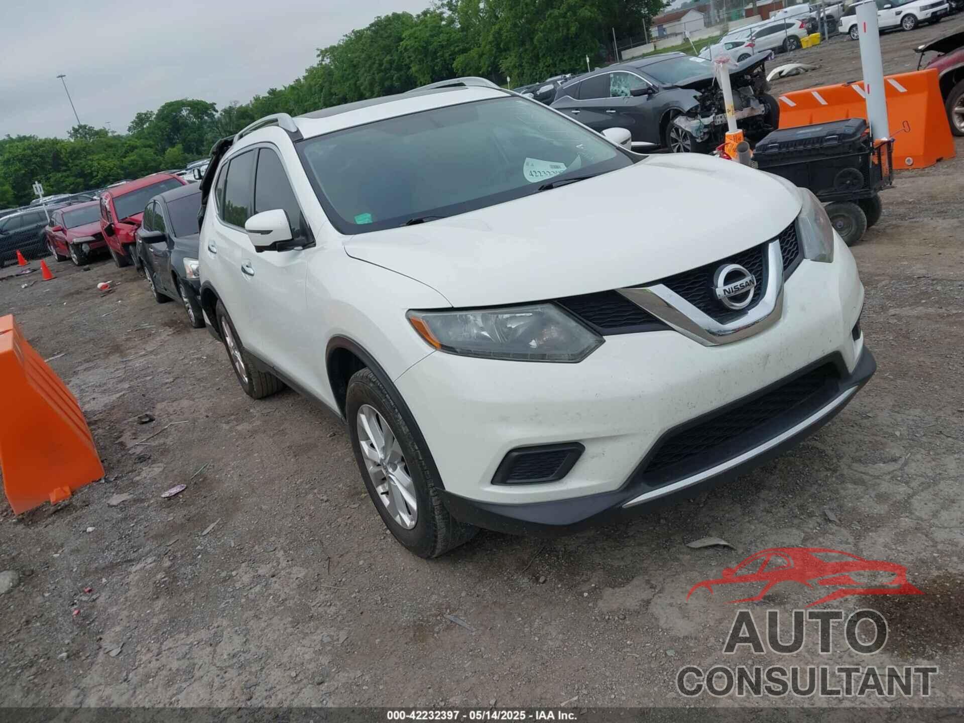 NISSAN ROGUE 2016 - 5N1AT2MTXGC916054