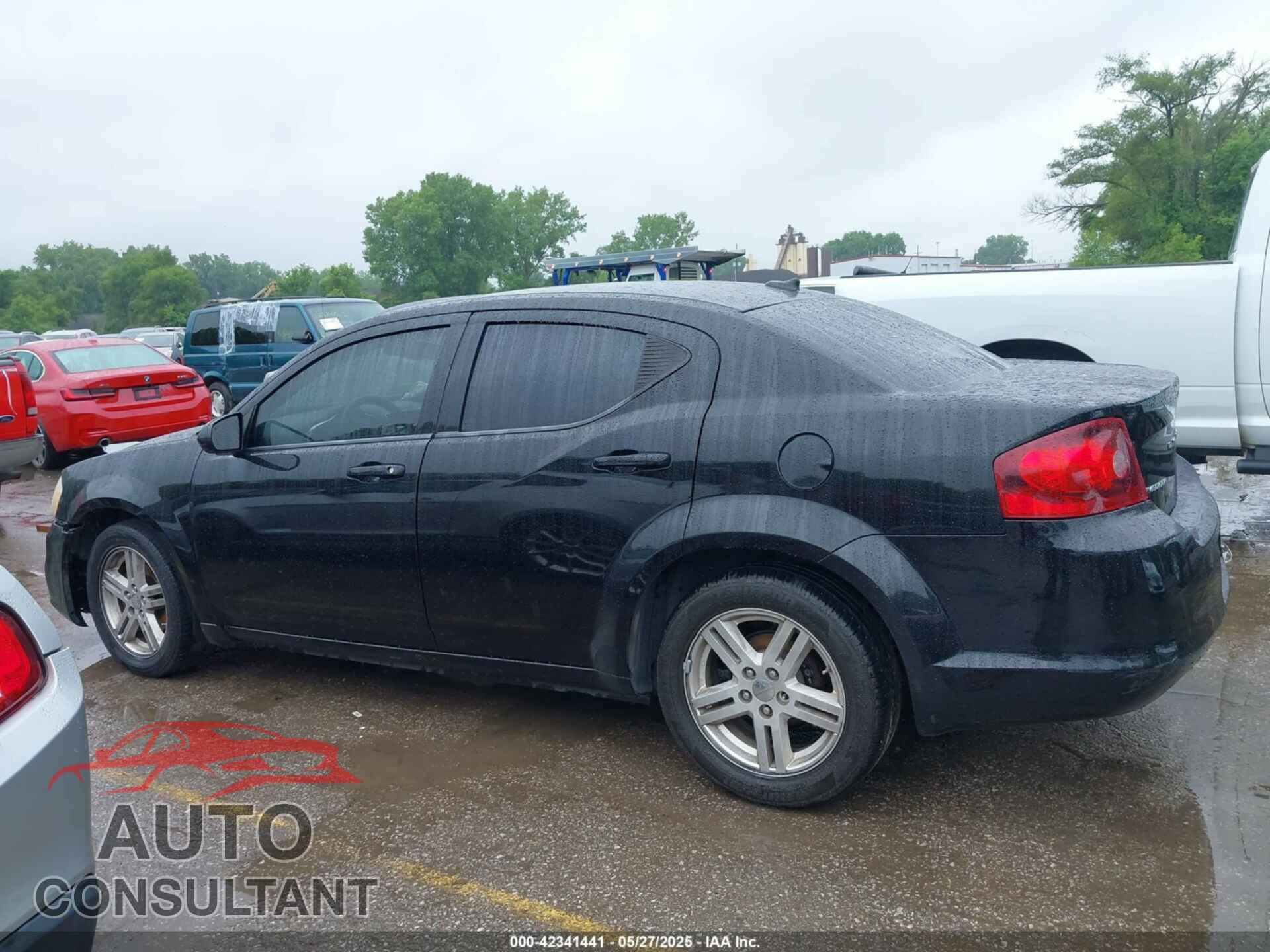 DODGE AVENGER 2013 - 1C3CDZCB9DN623780