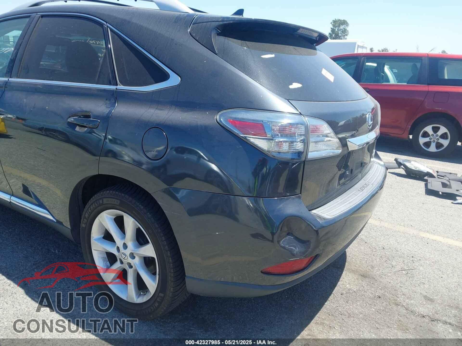 LEXUS RX 350 2011 - 2T2ZK1BA3BC064034