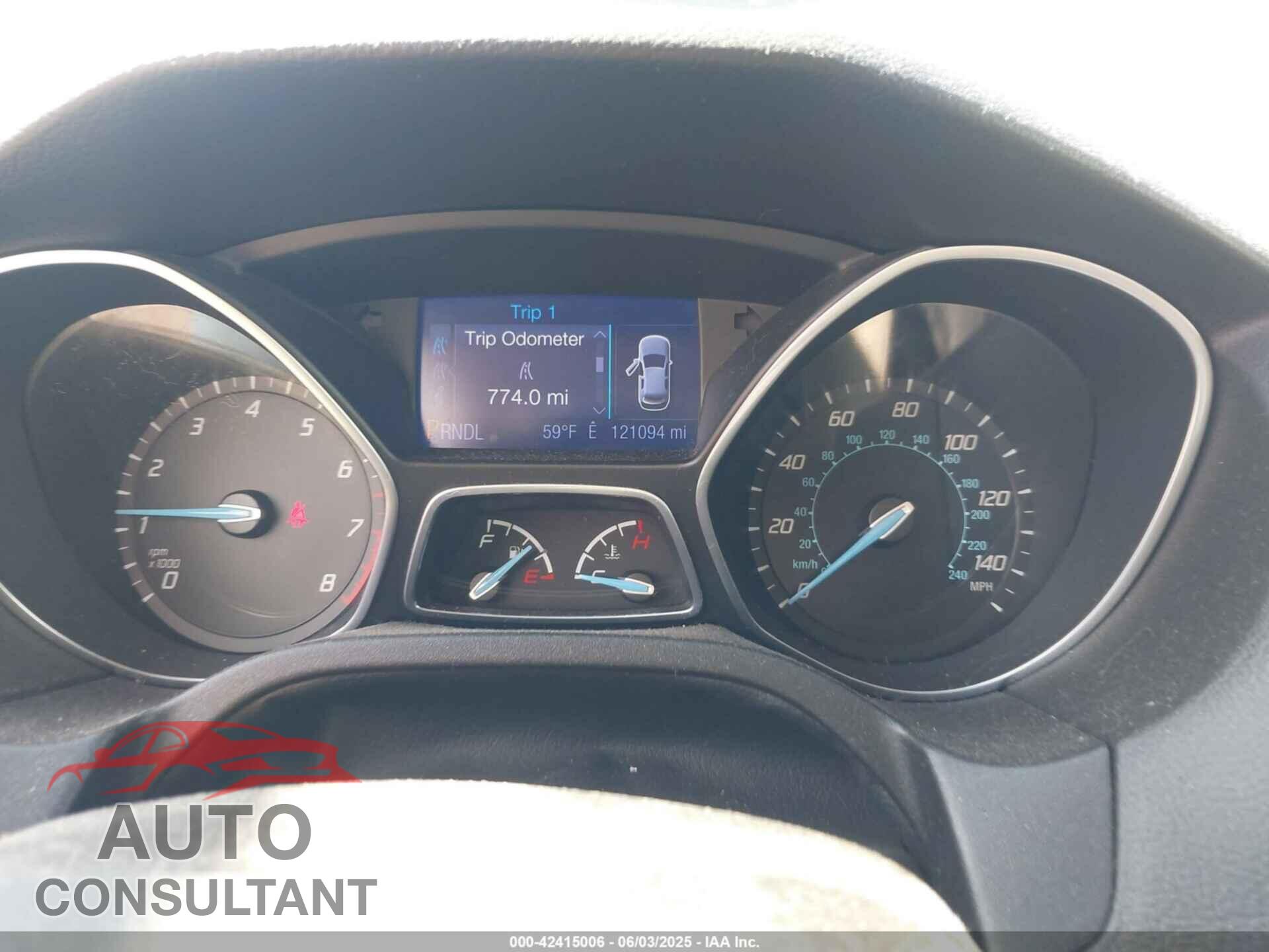 FORD FOCUS 2013 - 1FADP3K20DL224800
