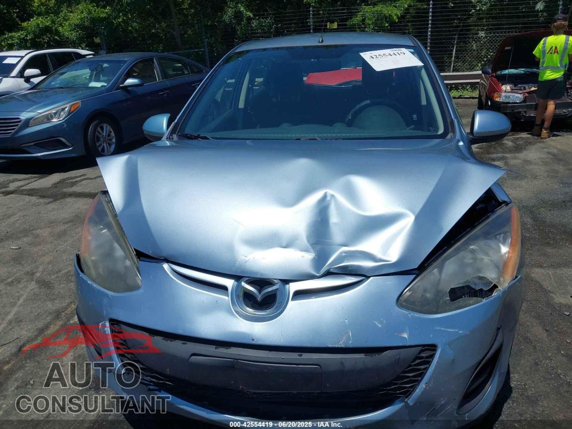 MAZDA MAZDA2 2013 - JM1DE1KY9D0170780