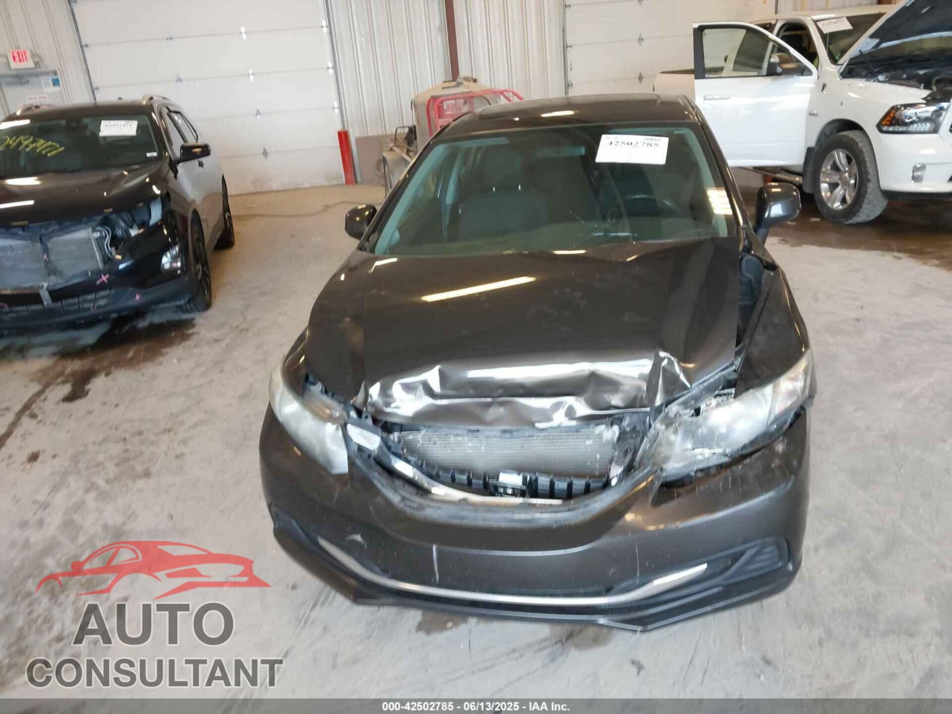 HONDA CIVIC 2013 - 19XFB2F85DE028354