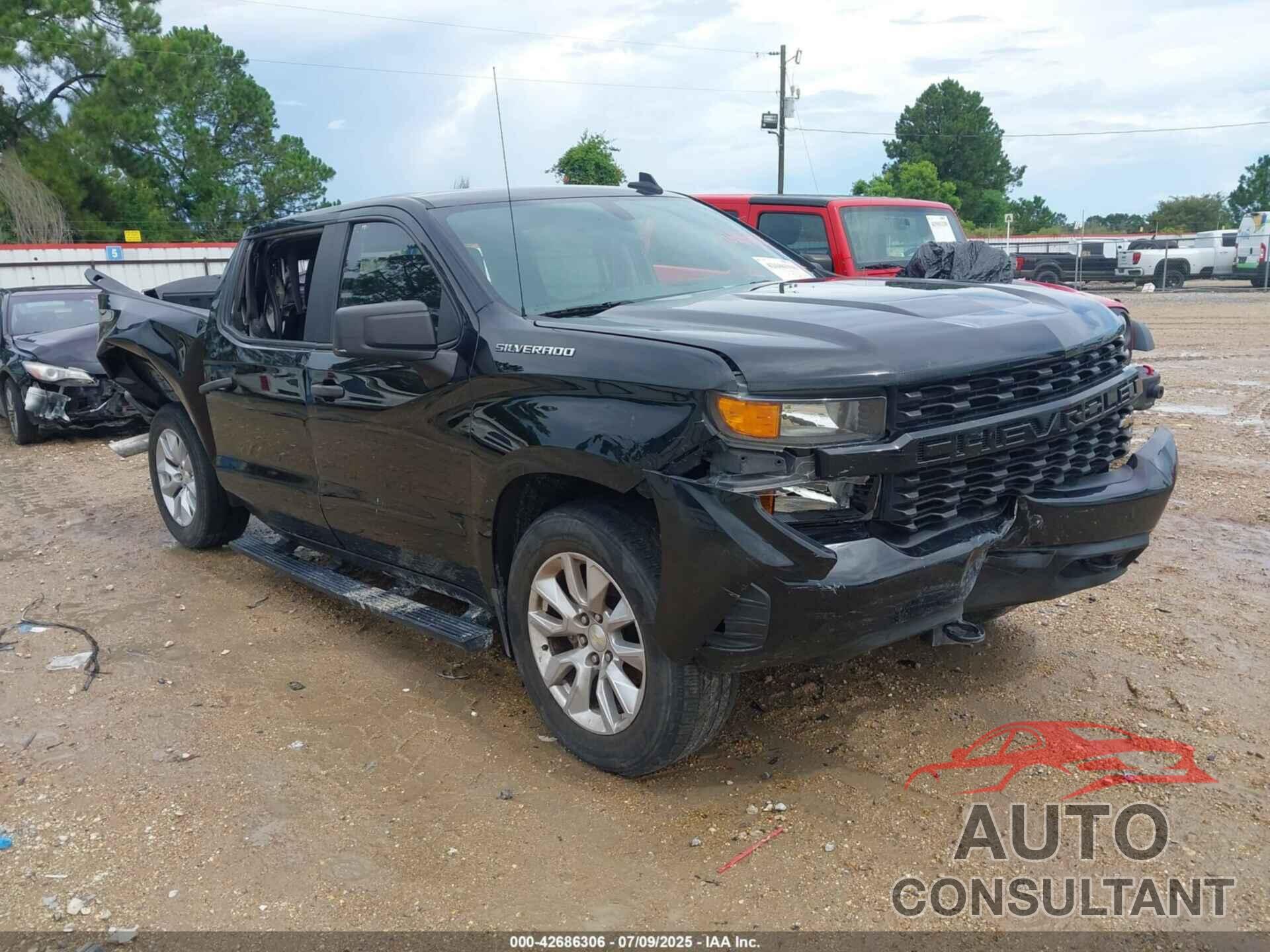 CHEVROLET SILVERADO 1500 2021 - 3GCPWBEH1MG173969