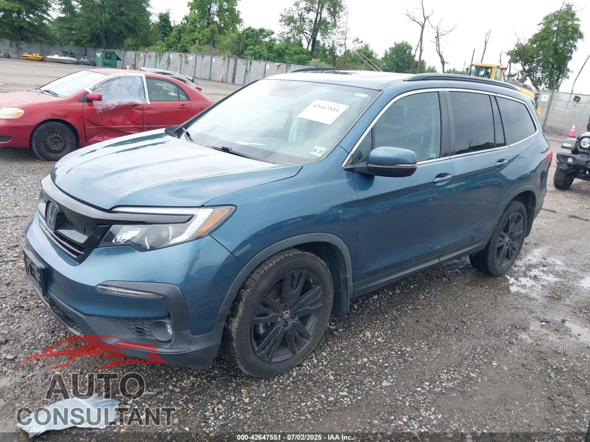 HONDA PILOT 2021 - 5FNYF6H20MB014319