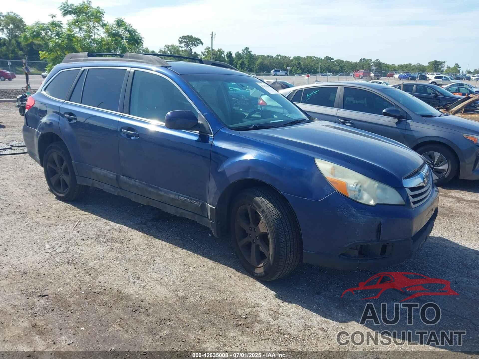 SUBARU OUTBACK 2011 - 4S4BRBLC0B3317659