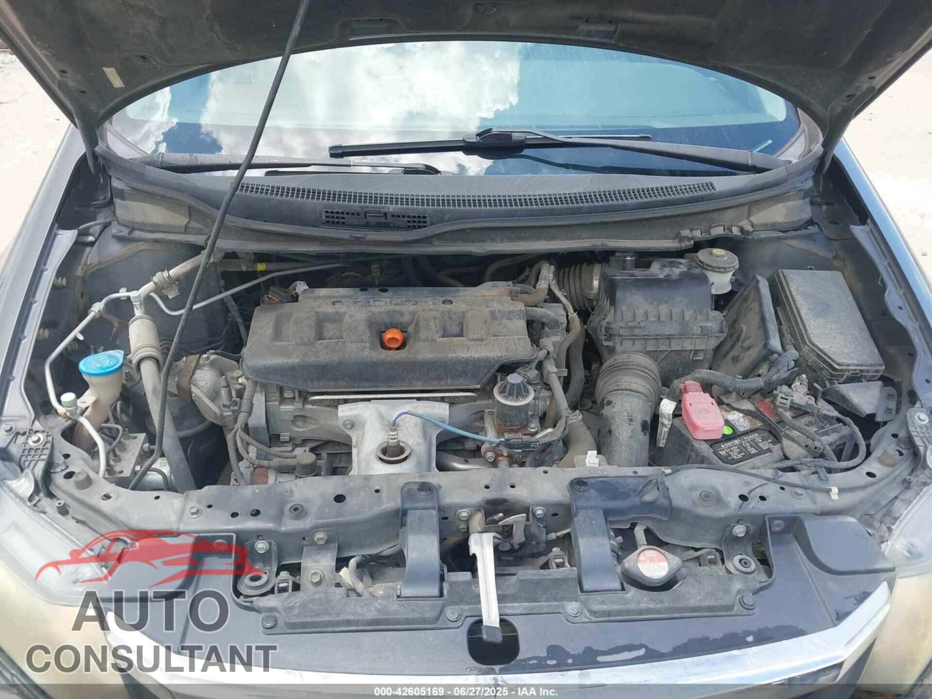 HONDA CIVIC 2012 - 2HGFB2F56CH586353