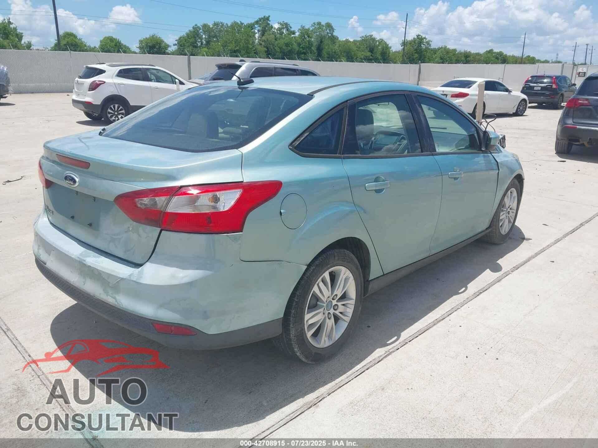FORD FOCUS 2012 - 1FAHP3F29CL312562