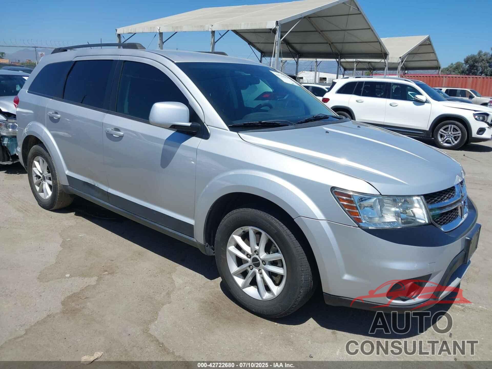 DODGE JOURNEY 2013 - 3C4PDCBG7DT619699