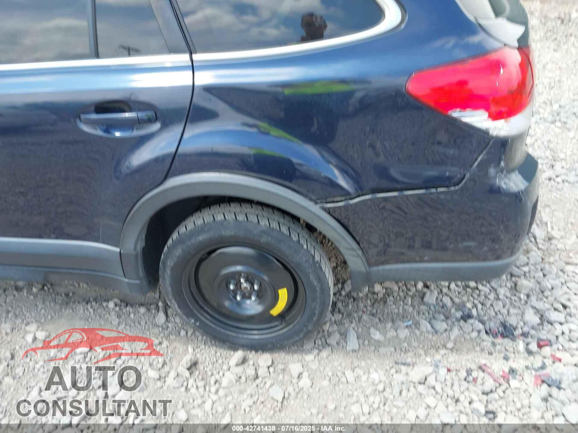 SUBARU OUTBACK 2014 - 4S4BRBLC9E3277053