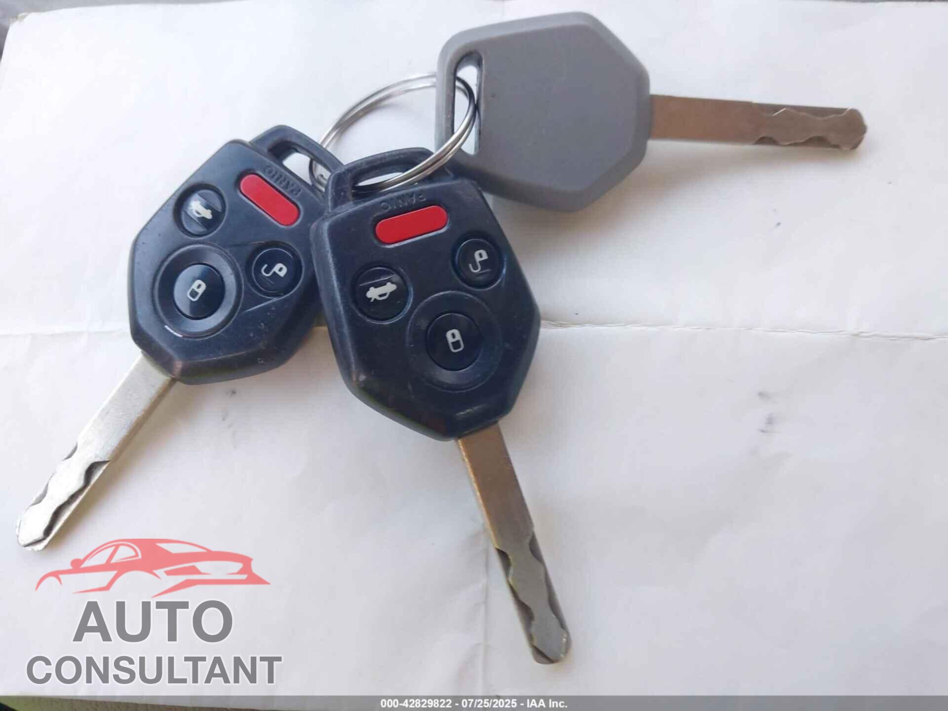SUBARU OUTBACK 2012 - 4S4BRBGC8C3259005