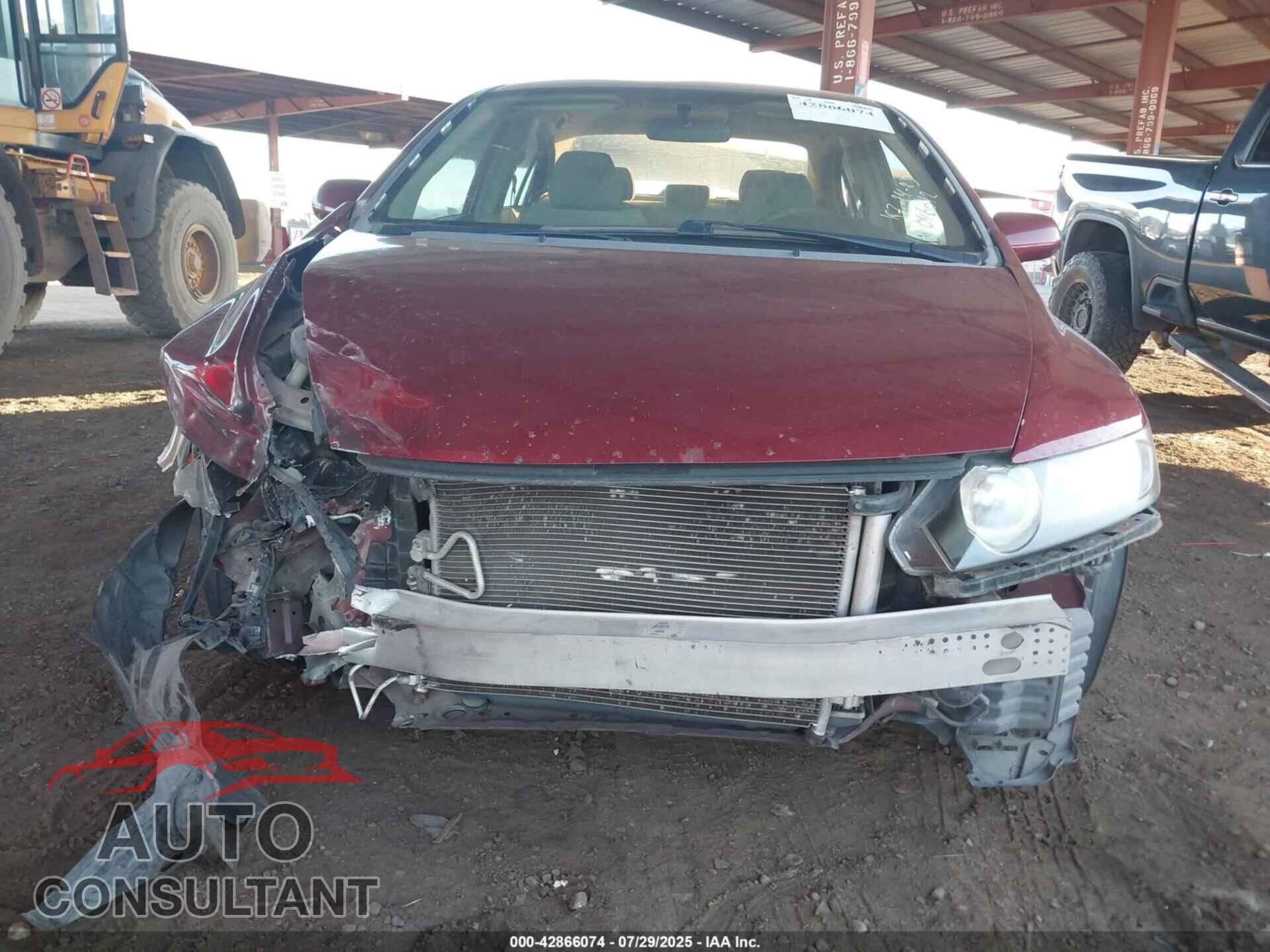 HONDA CIVIC 2009 - 19XFA16599E046012
