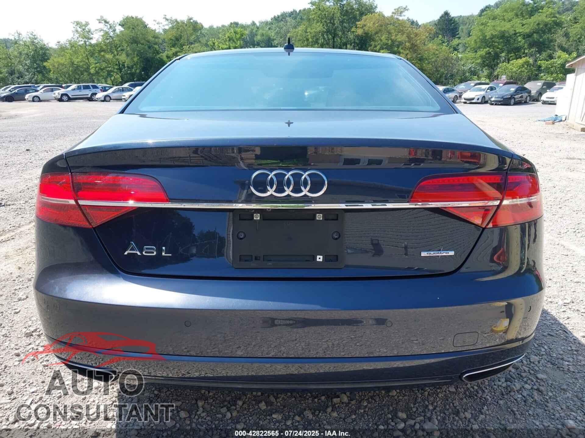 AUDI A8 L 2017 - WAU44AFD9HN014383