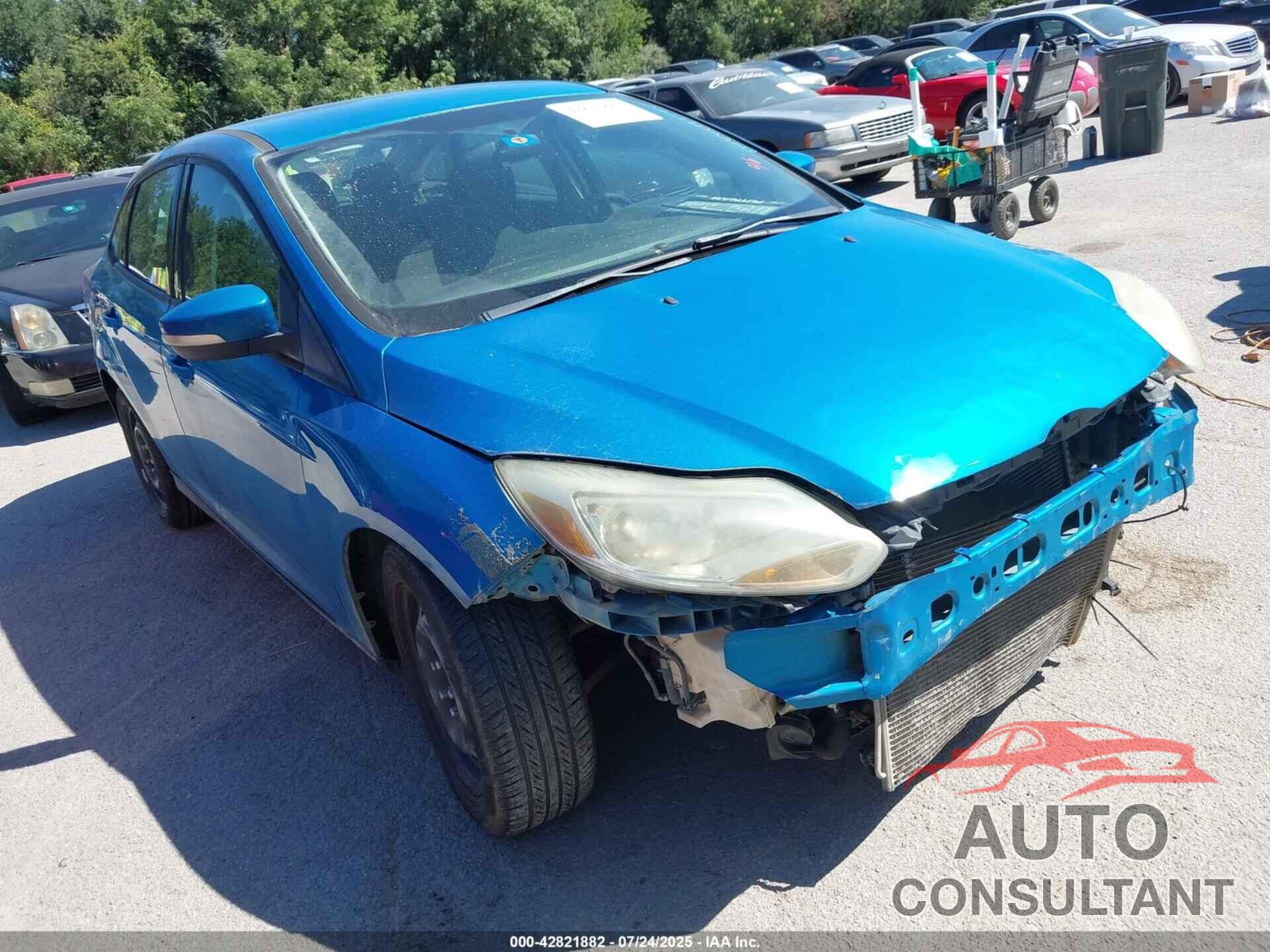 FORD FOCUS 2013 - 1FADP3F25DL163552