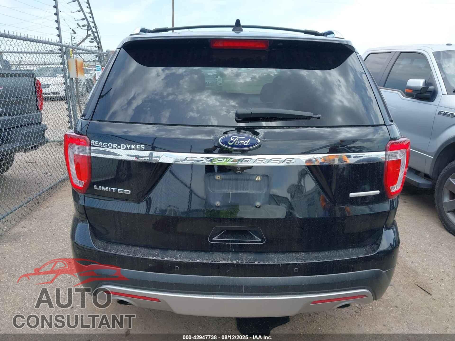 FORD EXPLORER 2016 - 1FM5K7F89GGA79560