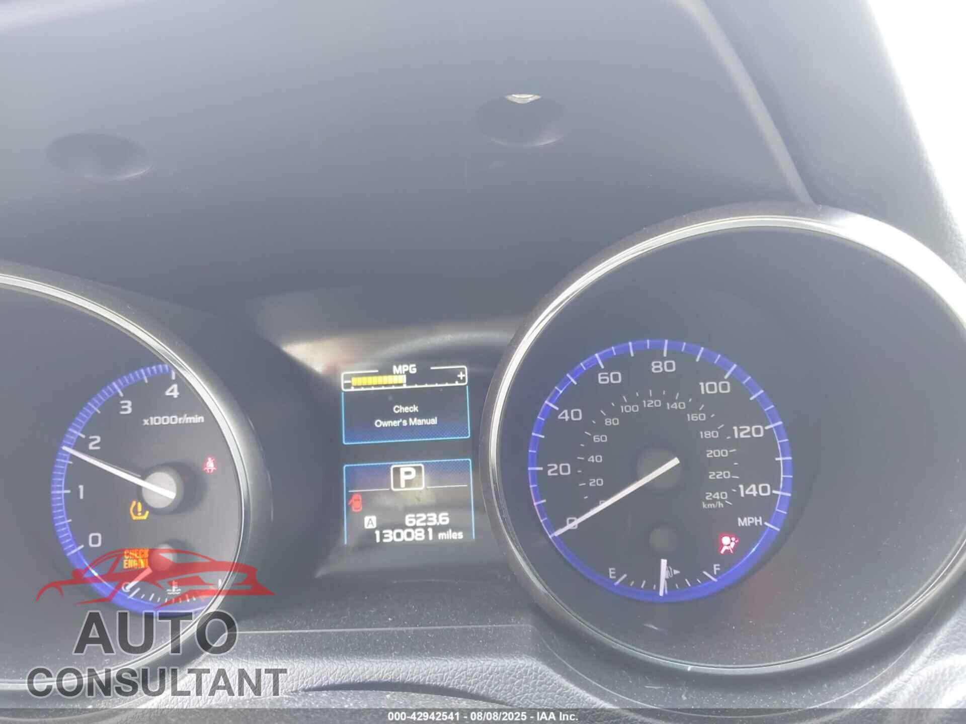 SUBARU OUTBACK 2015 - 4S4BSBLC8F3217092