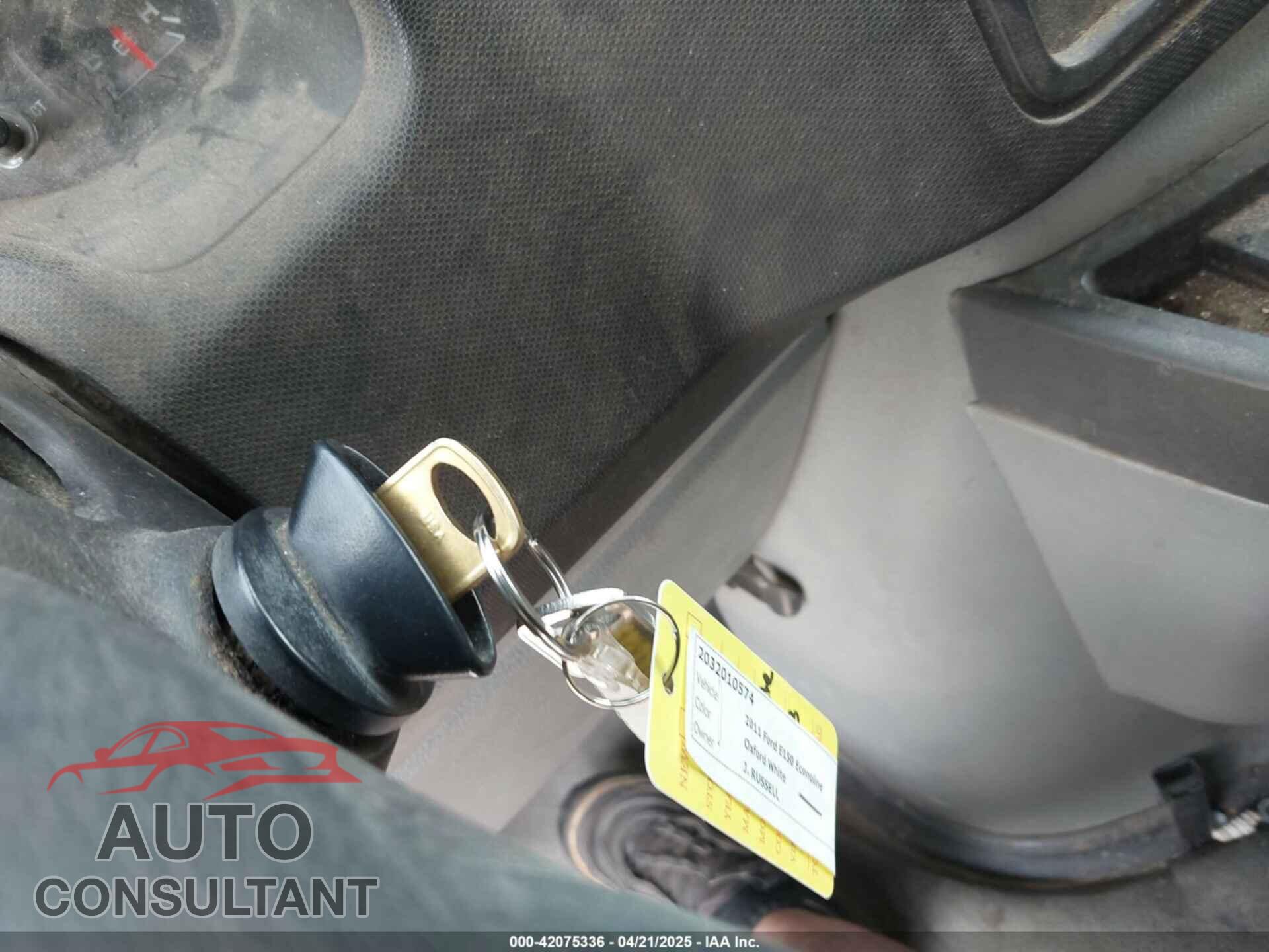 FORD E-150 2011 - 1FTNE1EW7BDA30778
