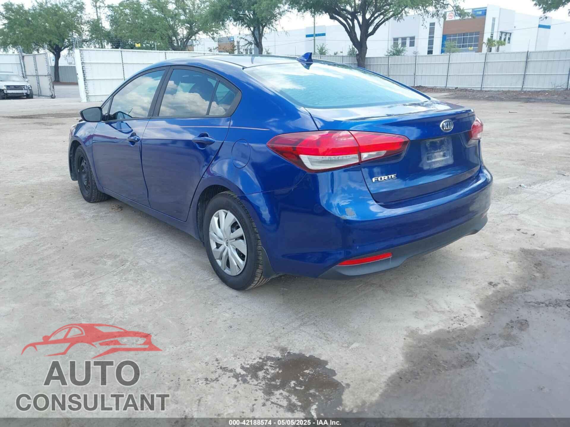 KIA FORTE 2017 - 3KPFK4A70HE141855