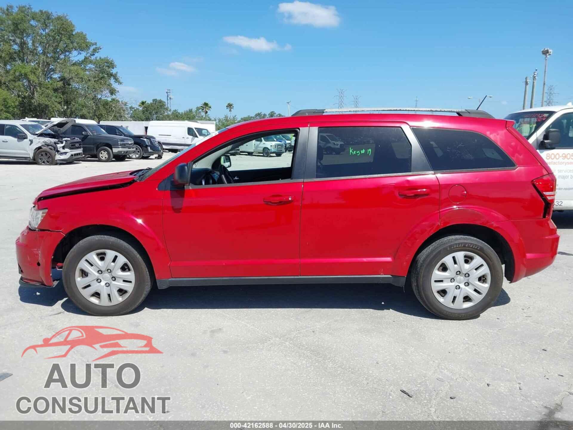 DODGE JOURNEY 2017 - 3C4PDCABXHT691492