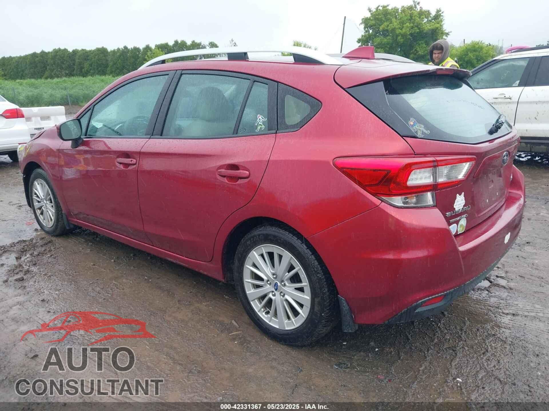 SUBARU IMPREZA 2018 - 4S3GTAB63J3720910