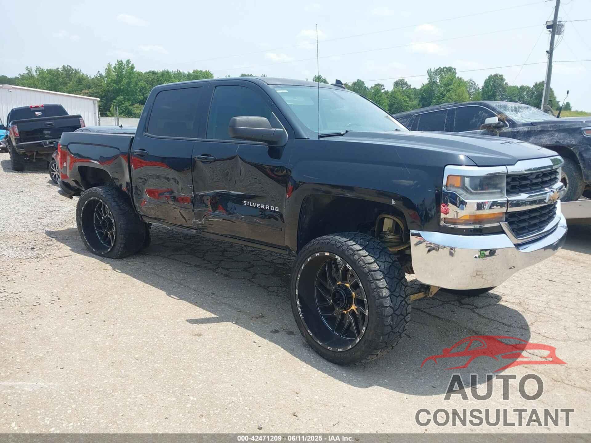 CHEVROLET SILVERADO 1500 2016 - 3GCPCREC0GG114485