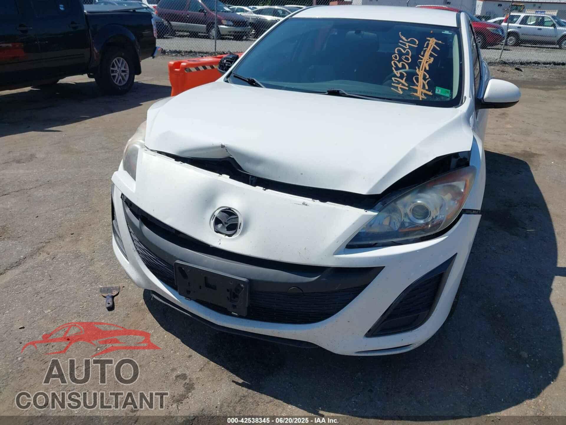 MAZDA MAZDA3 2011 - JM1BL1UG8B1490441