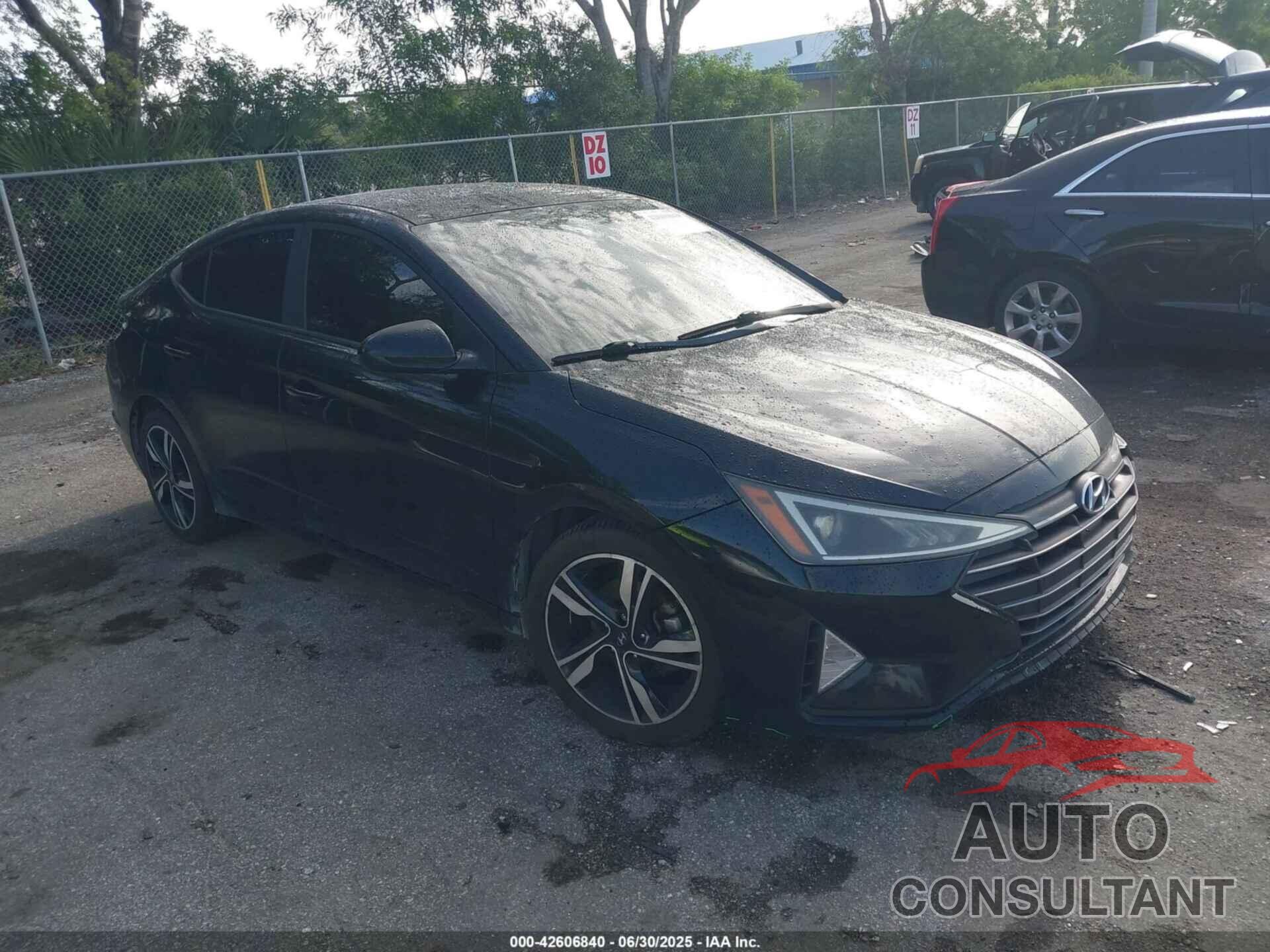 HYUNDAI ELANTRA 2019 - KMHD84LF8KU811943
