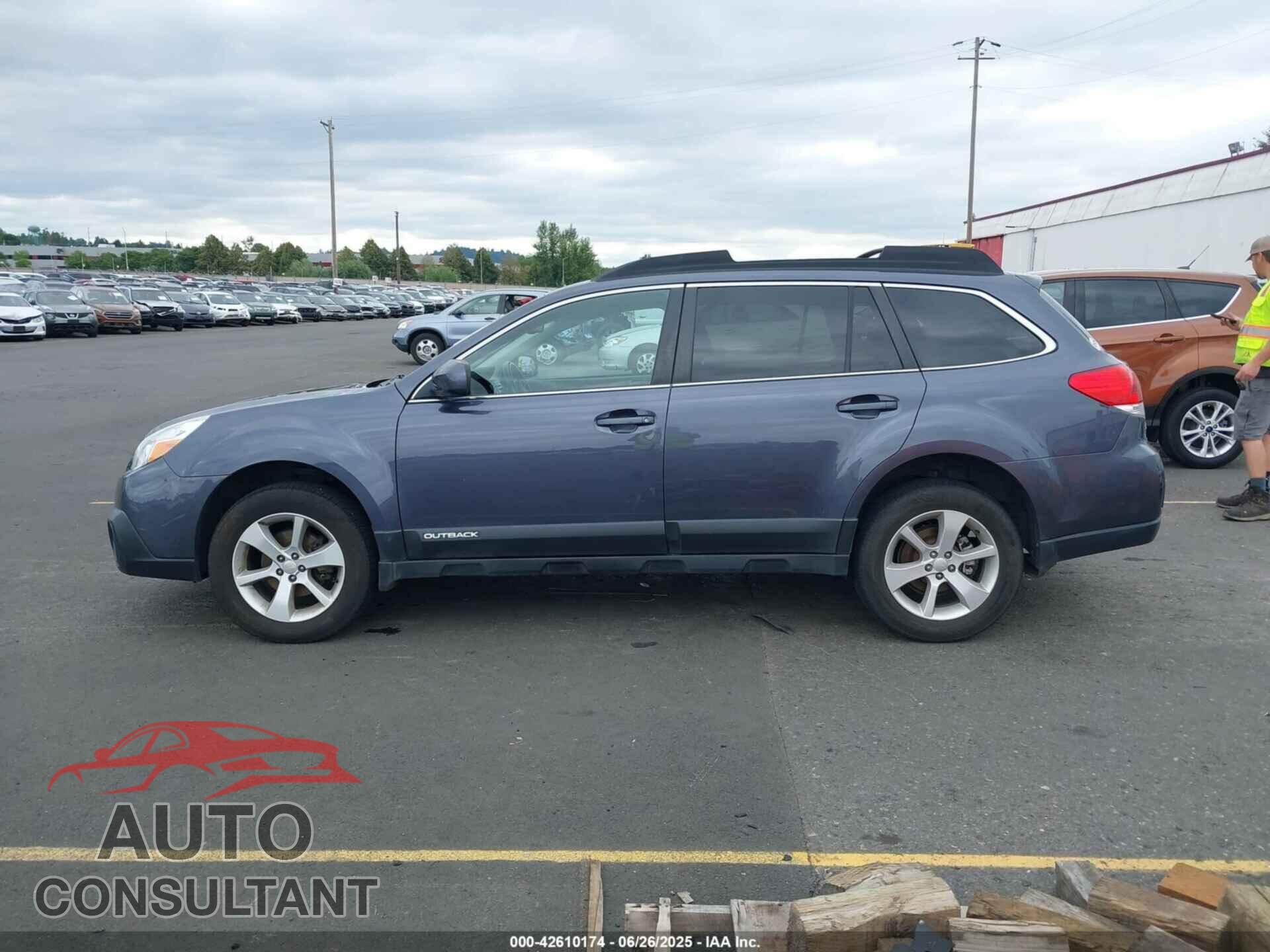 SUBARU OUTBACK 2014 - 4S4BRBCC8E3233268