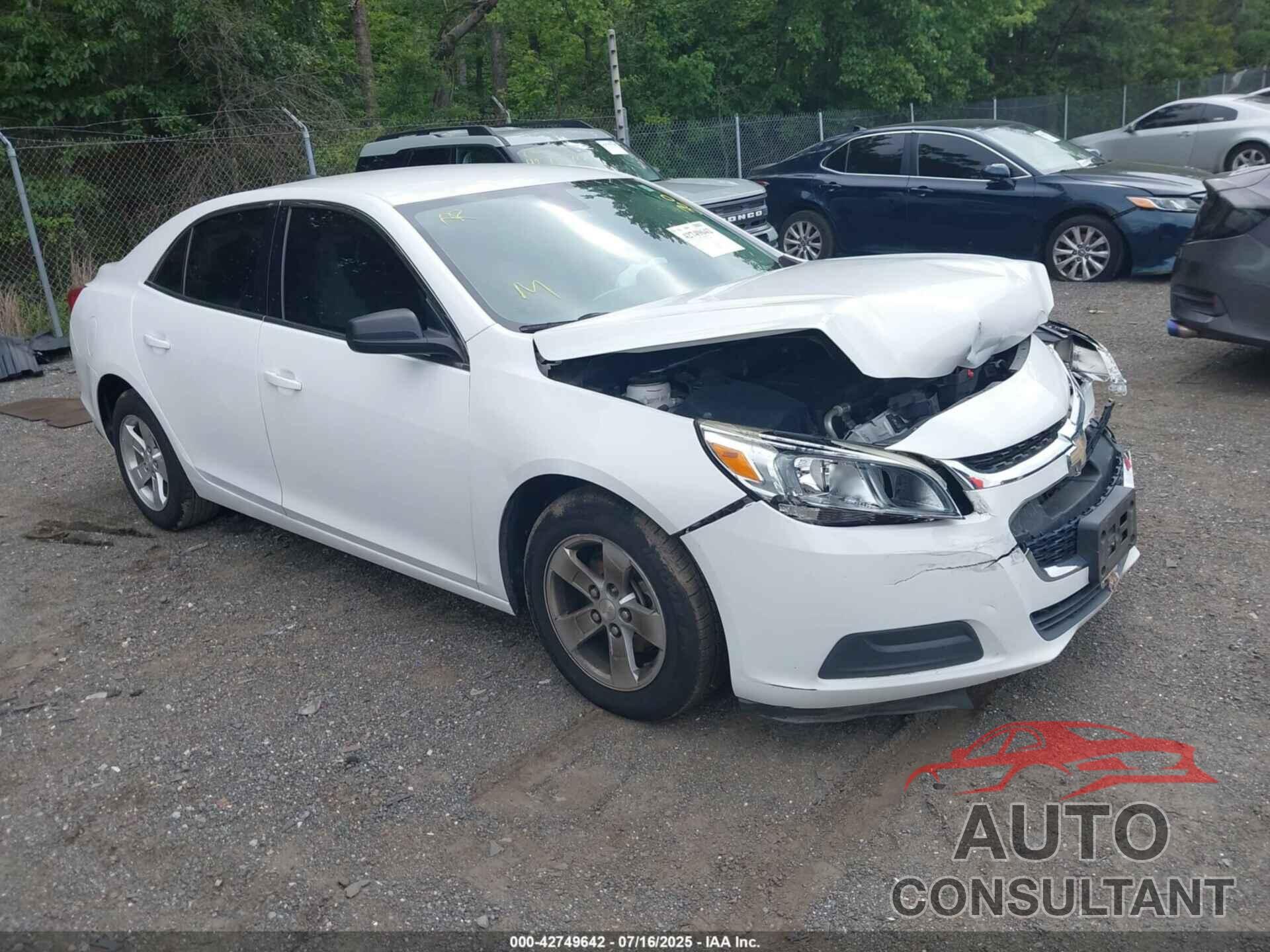 CHEVROLET MALIBU LIMITED 2016 - 1G11B5SA2GF116740