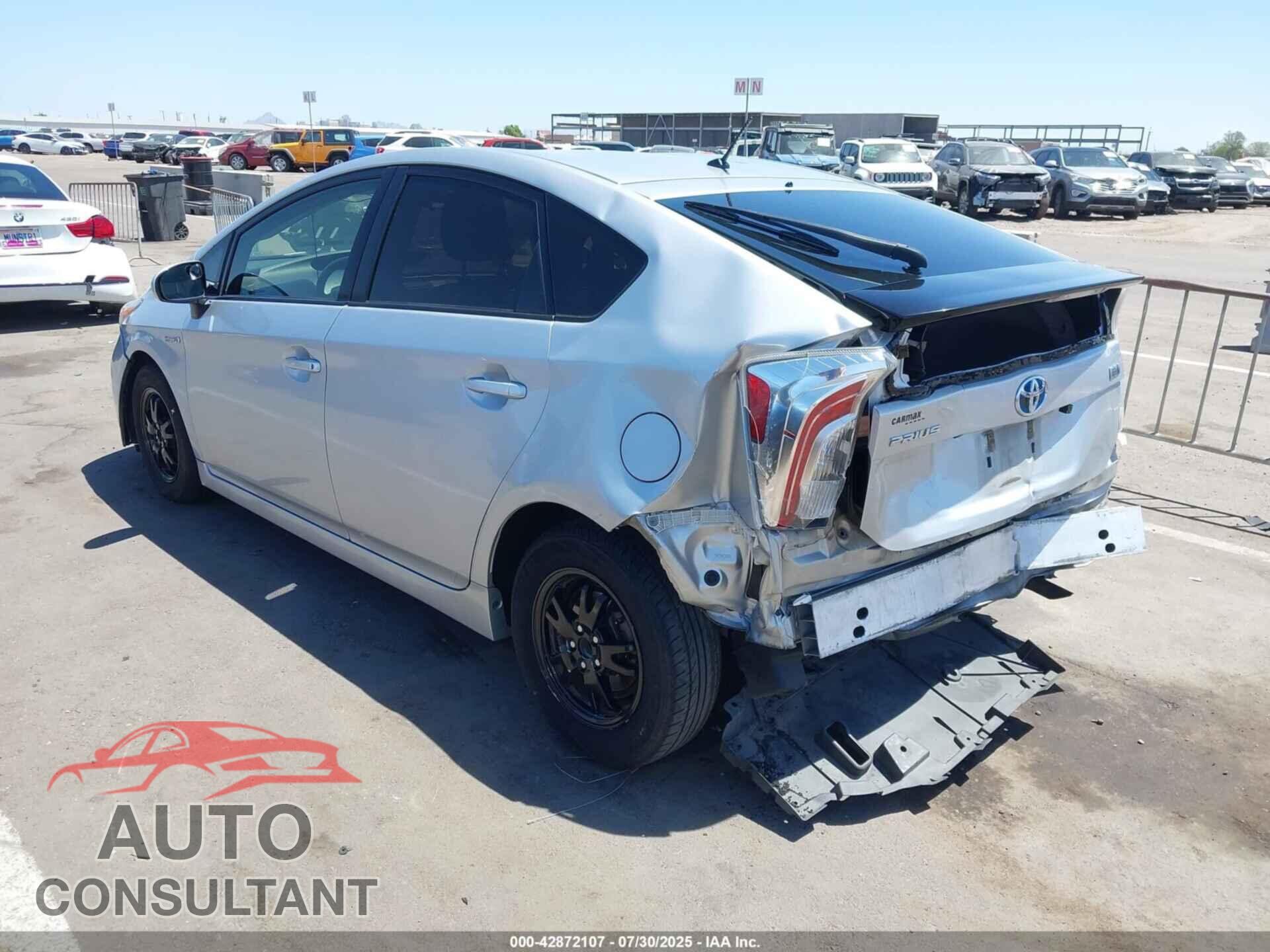 TOYOTA PRIUS 2015 - JTDKN3DU0F1904362