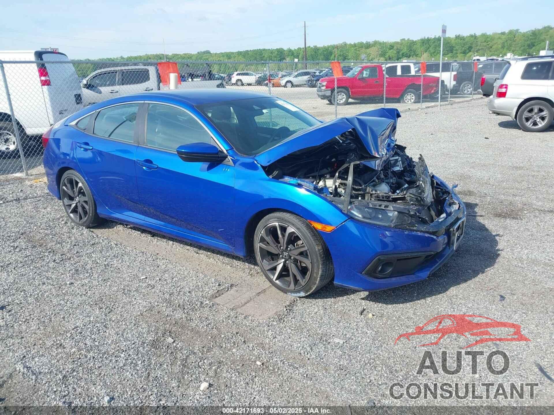 HONDA CIVIC 2021 - 2HGFC2F87MH525814