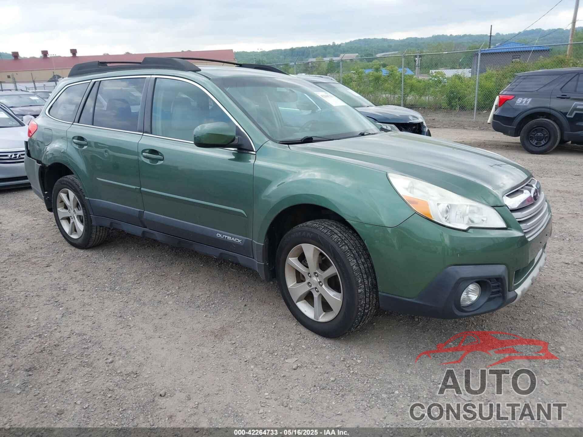 SUBARU OUTBACK 2013 - 4S4BRCLC6D3218062