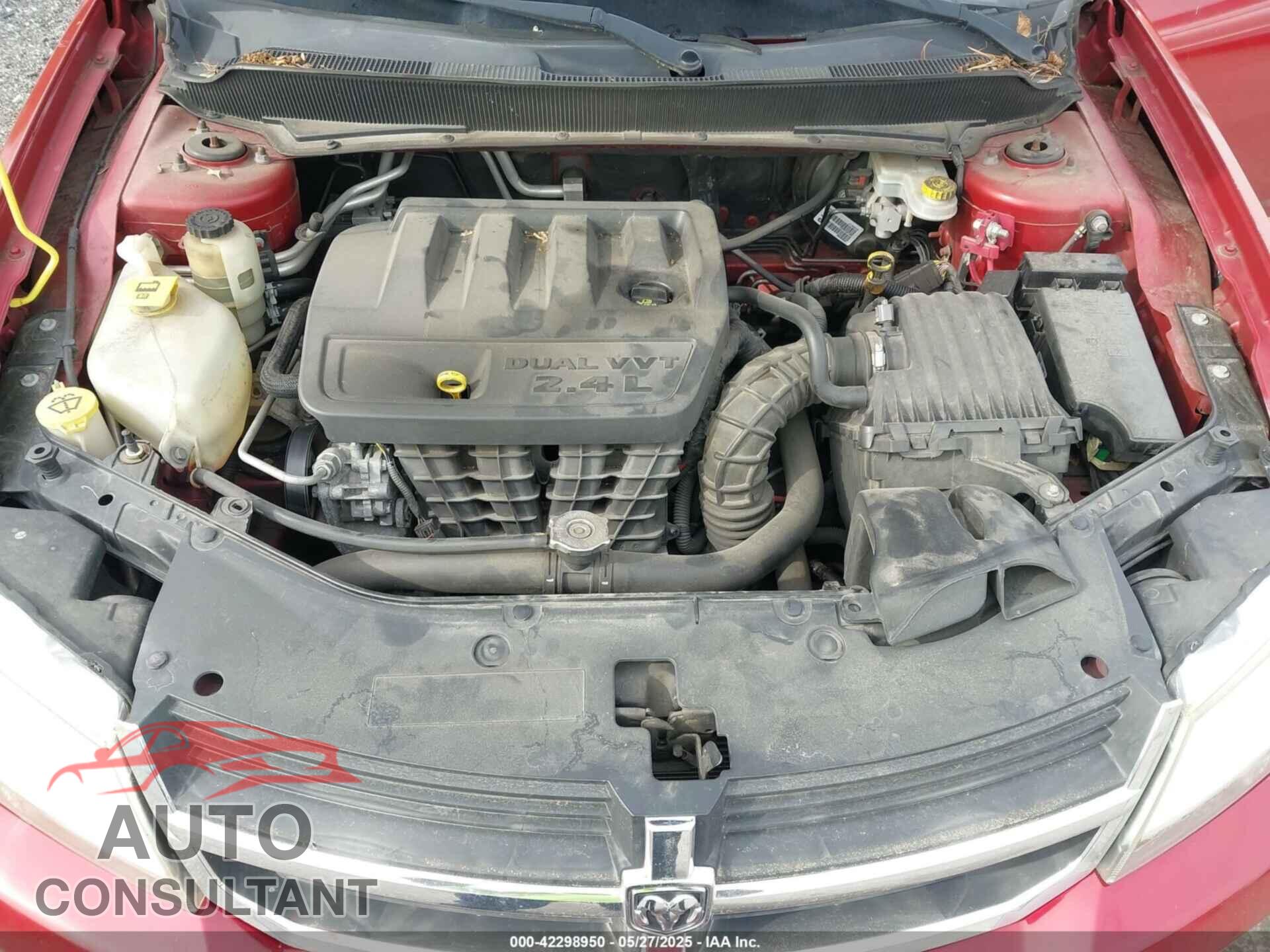DODGE AVENGER 2010 - 1B3CC5FB1AN165202