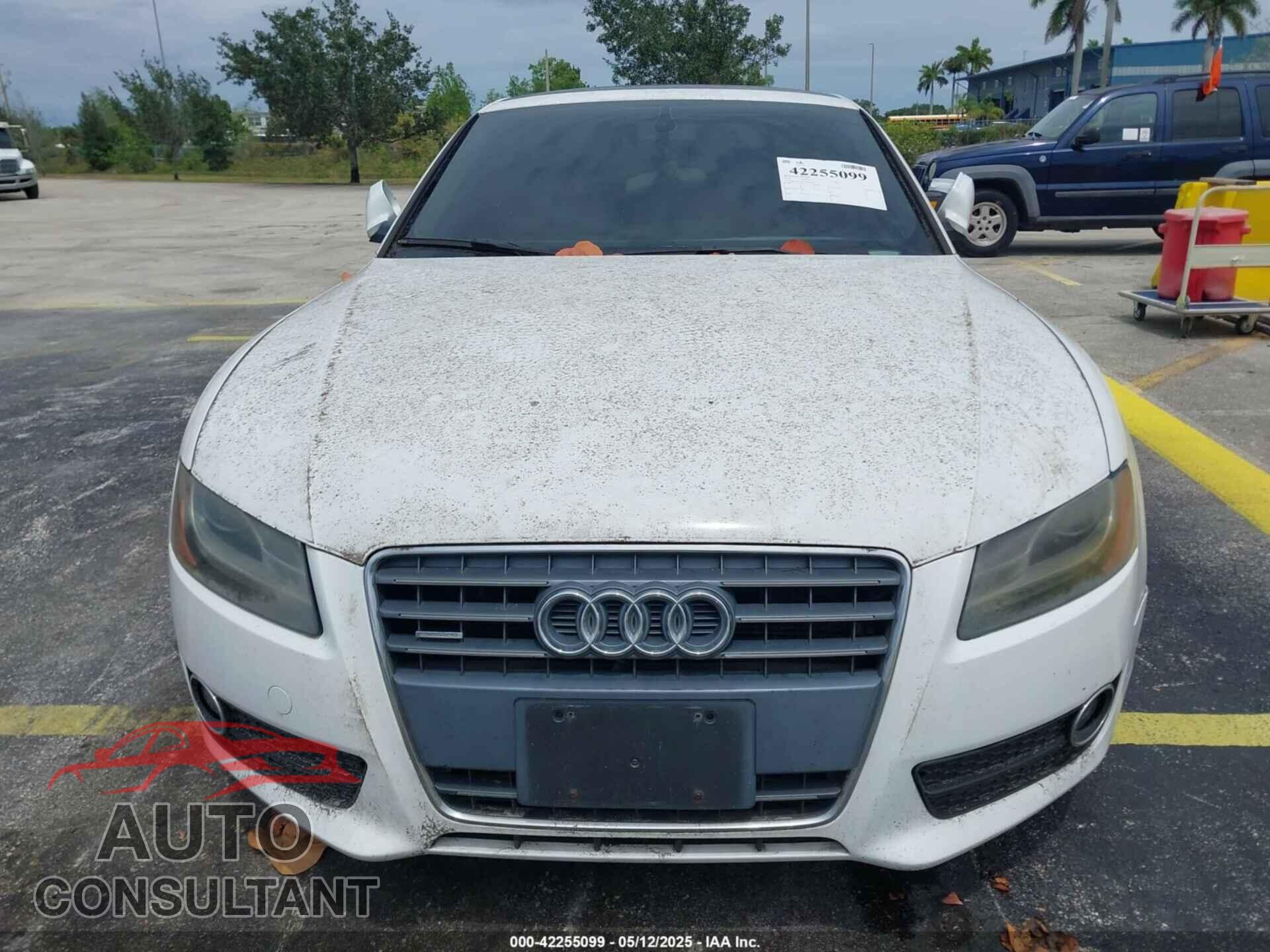 AUDI A5 2010 - WAULFAFR1AA034321